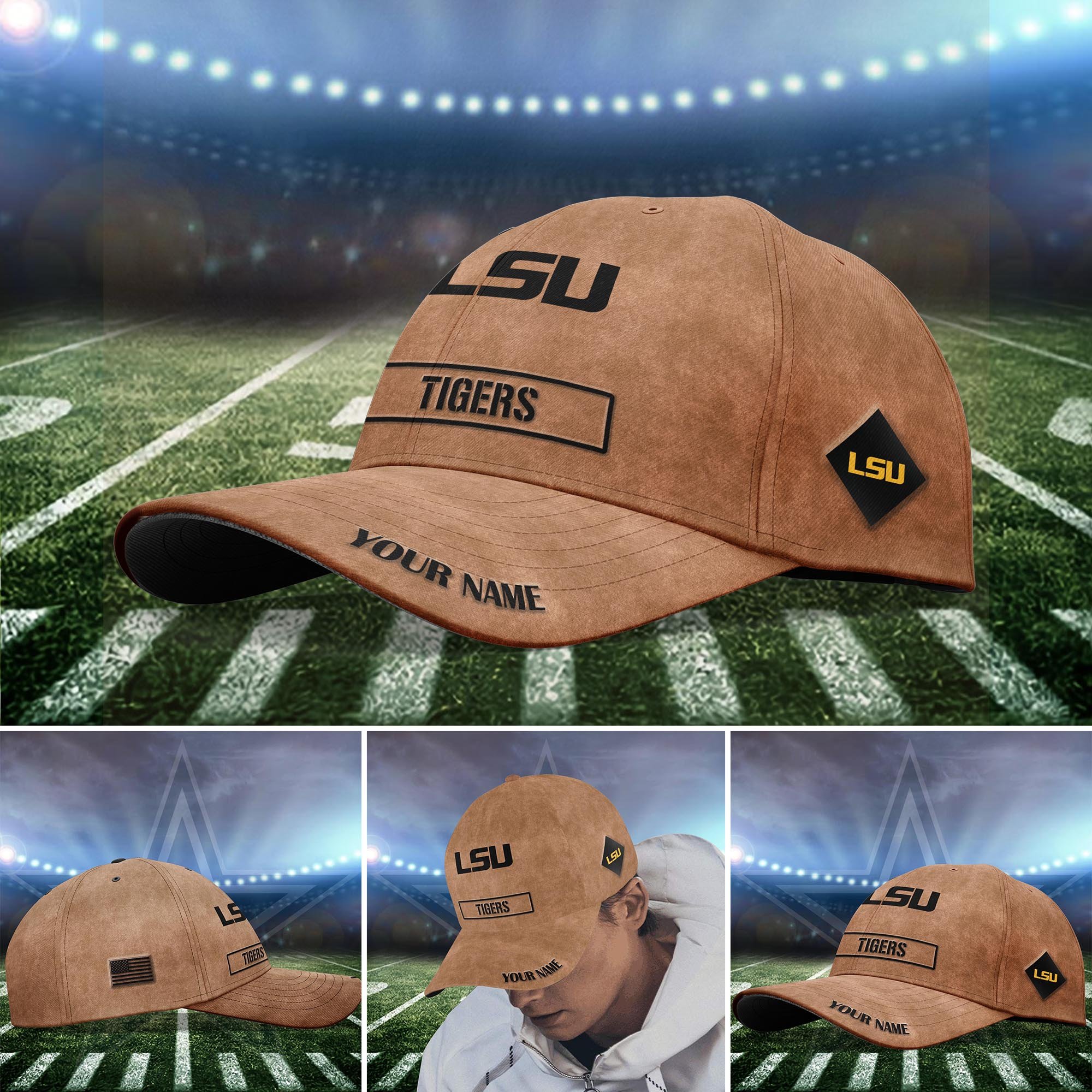LSU TIGERS 2024 SALUTE TO SERVICE CLUB Custom Q-54077