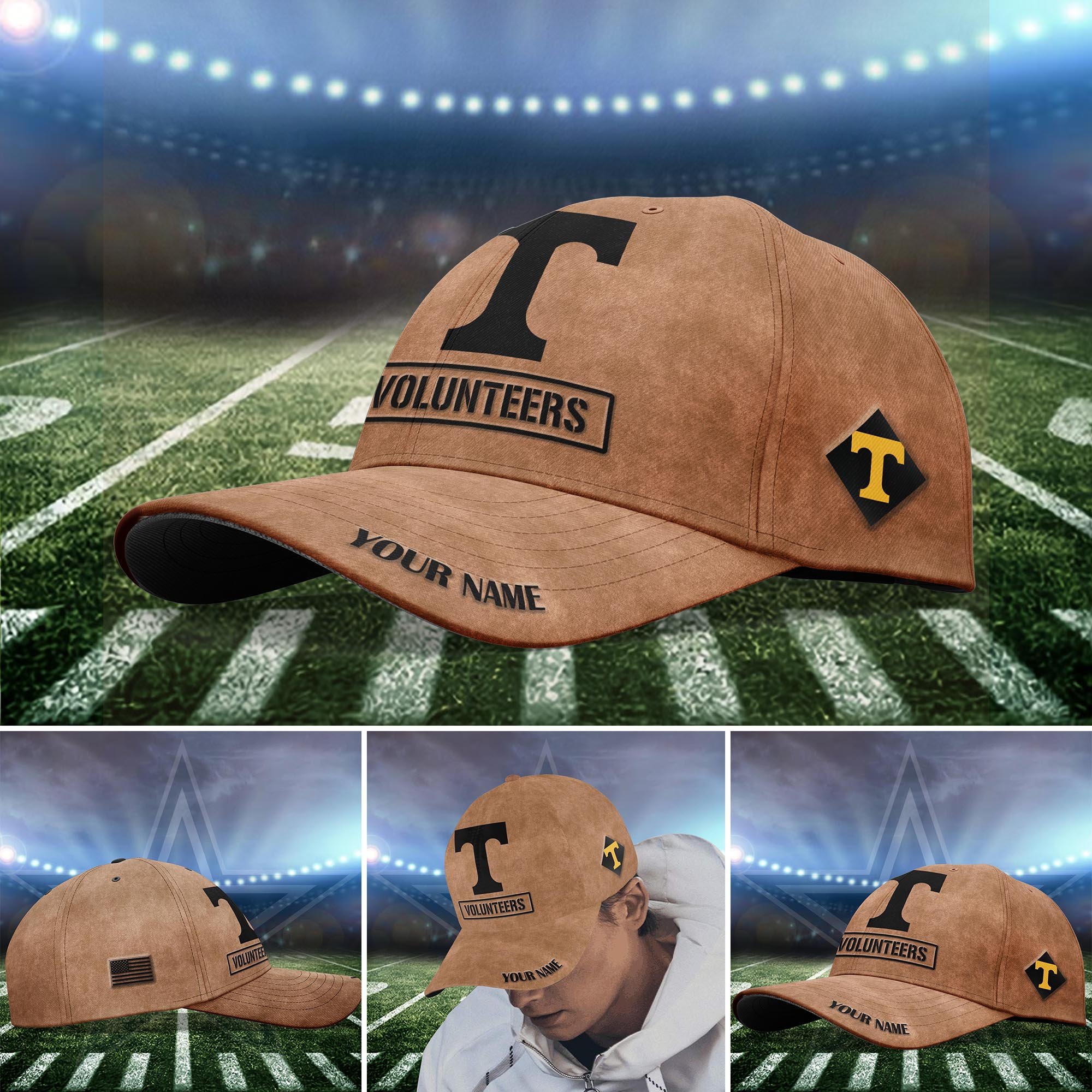 Tennessee Volunteers 2024 SALUTE TO SERVICE CLUB Custom Q-54077