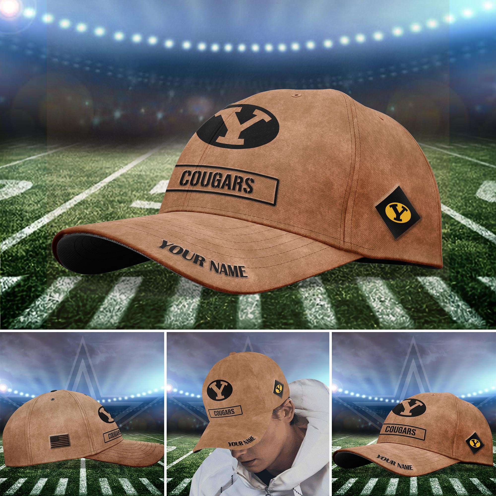 BYU Cougars 2024 SALUTE TO SERVICE CLUB Custom Q-54077
