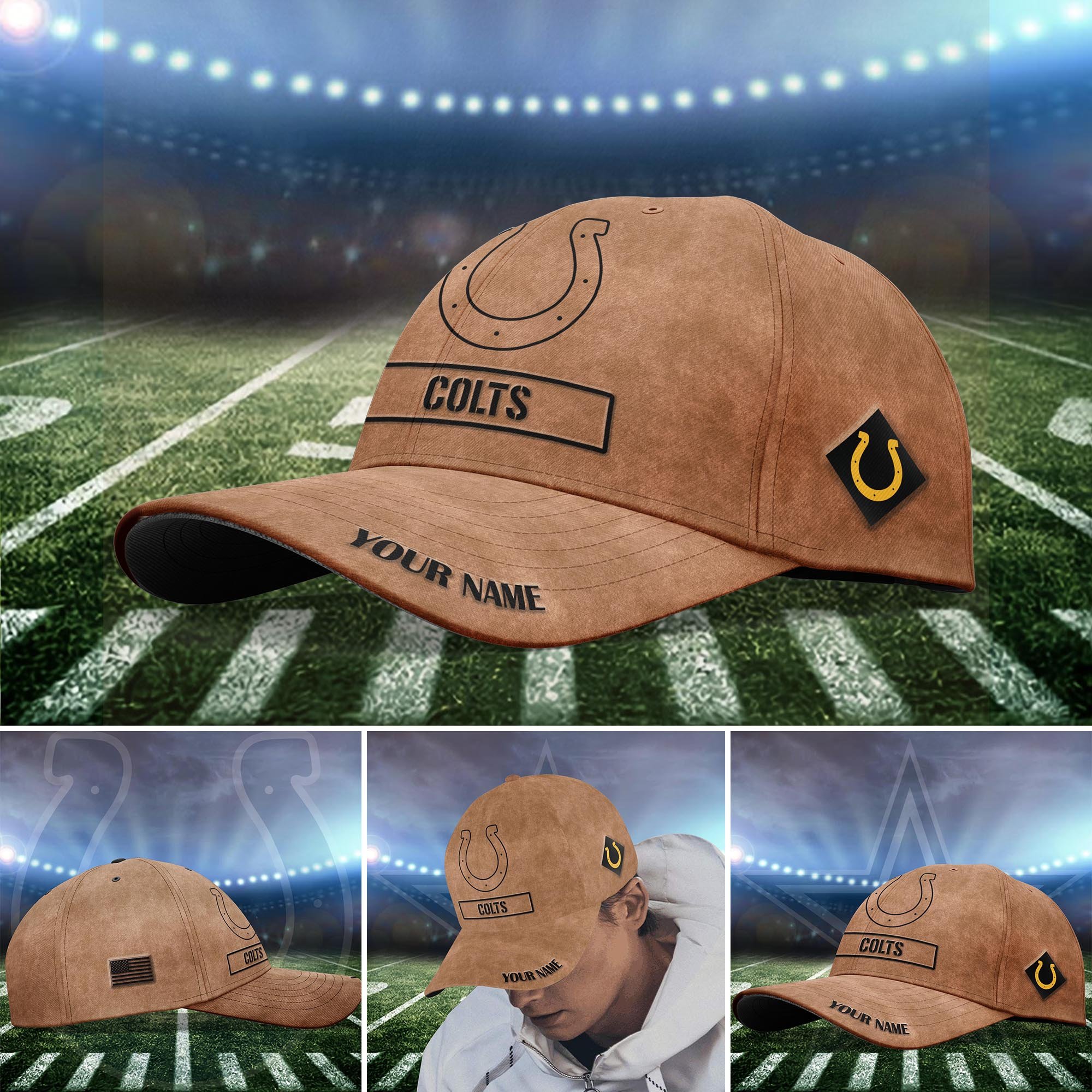 Indianapolis Colts 2024 SALUTE TO SERVICE CLUB Custom Q-54077