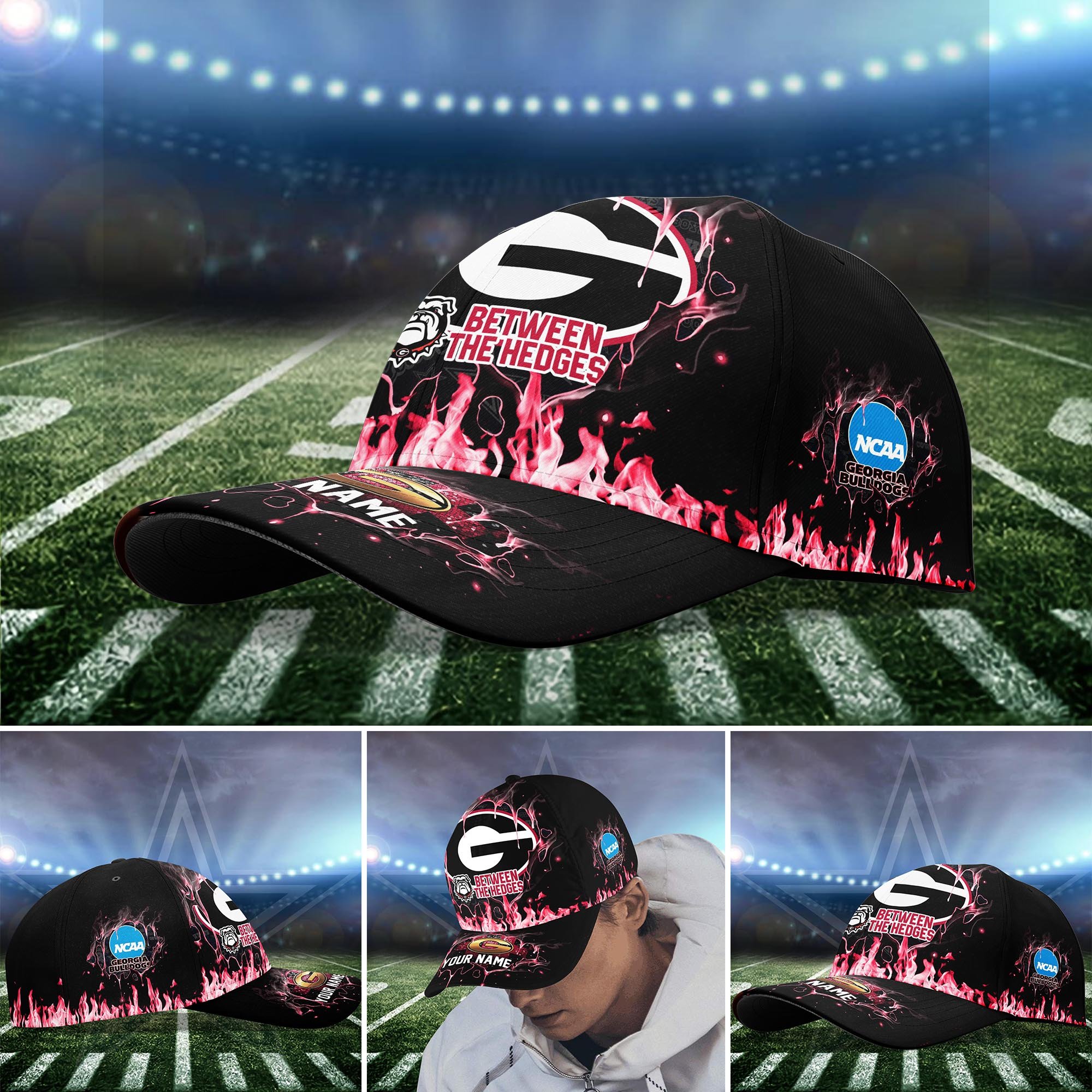 Georgia Bulldogs Cap custom Q-54379