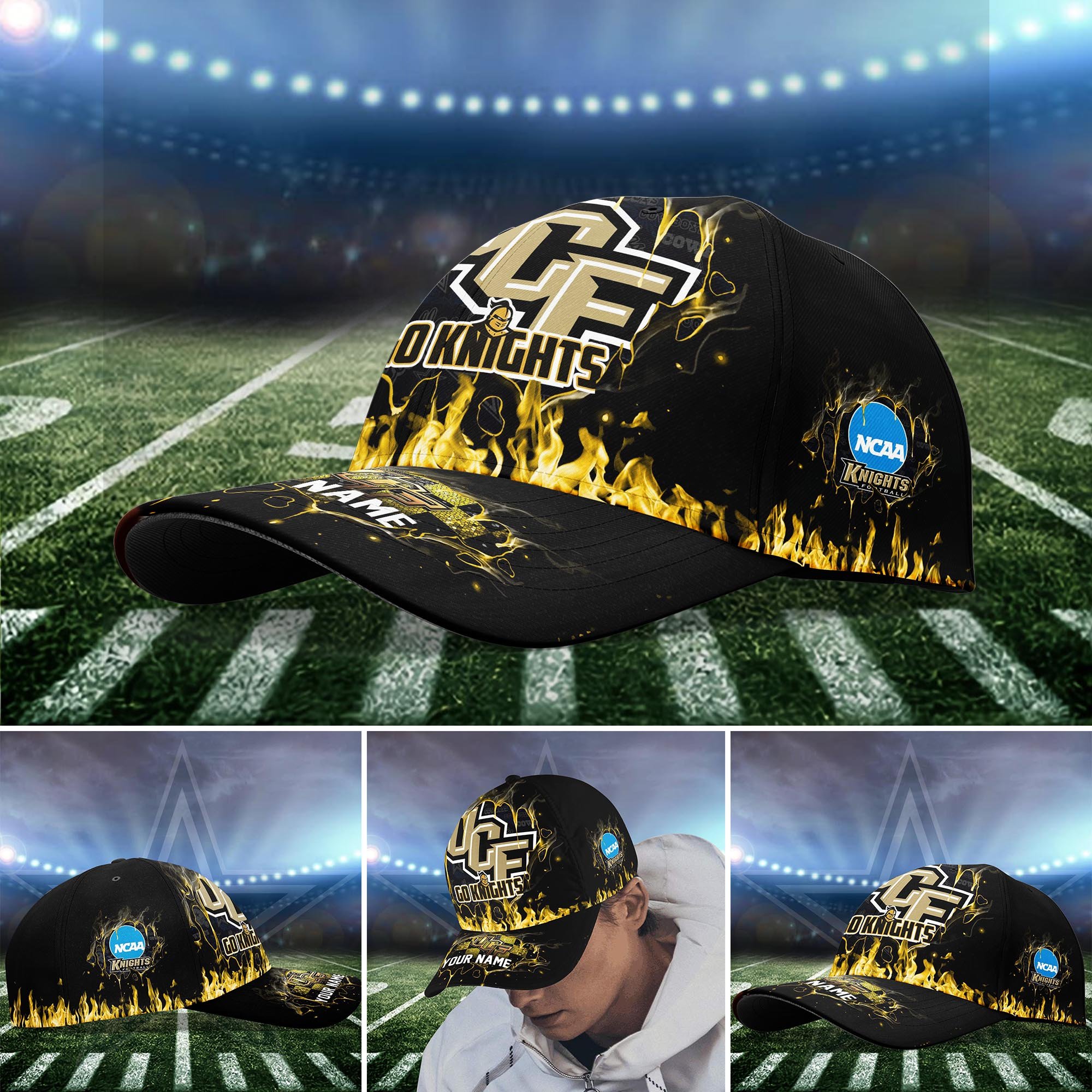 UCF Knights Cap custom Q-54379