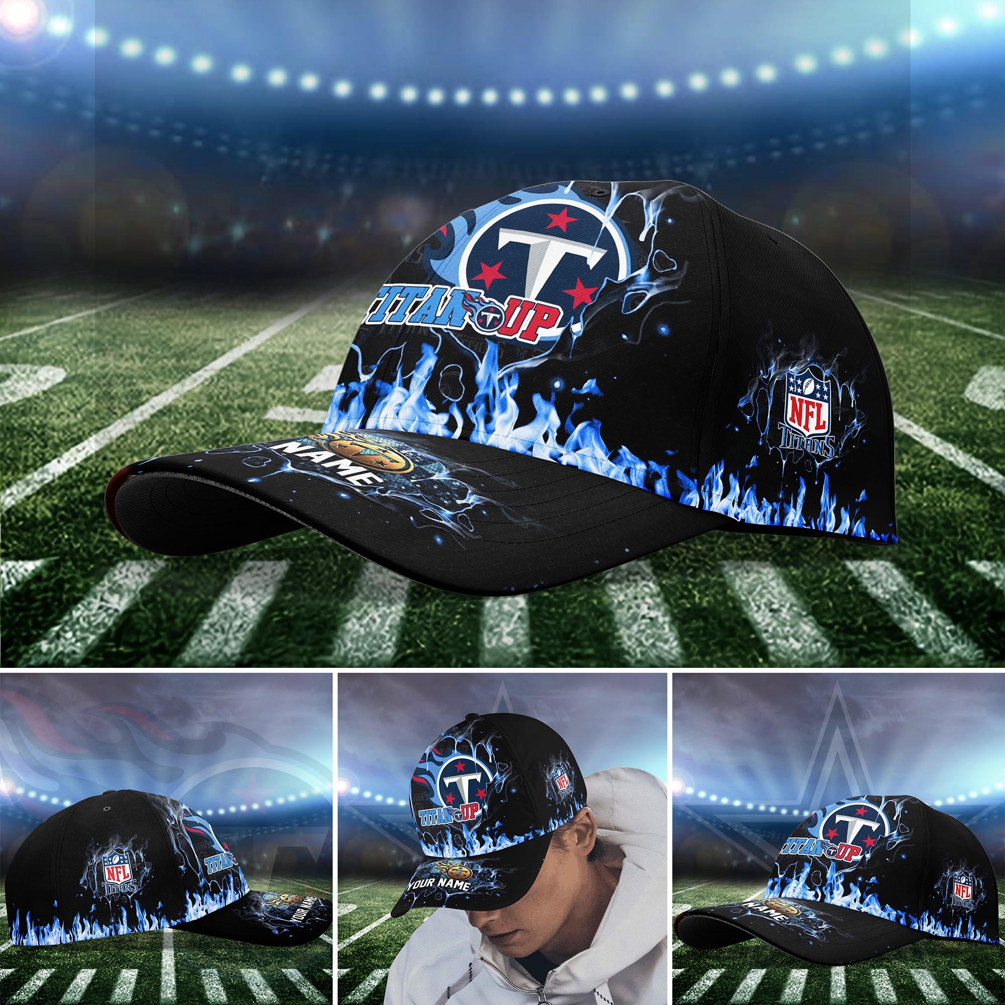 Tennessee Titans Cap custom Q-54379