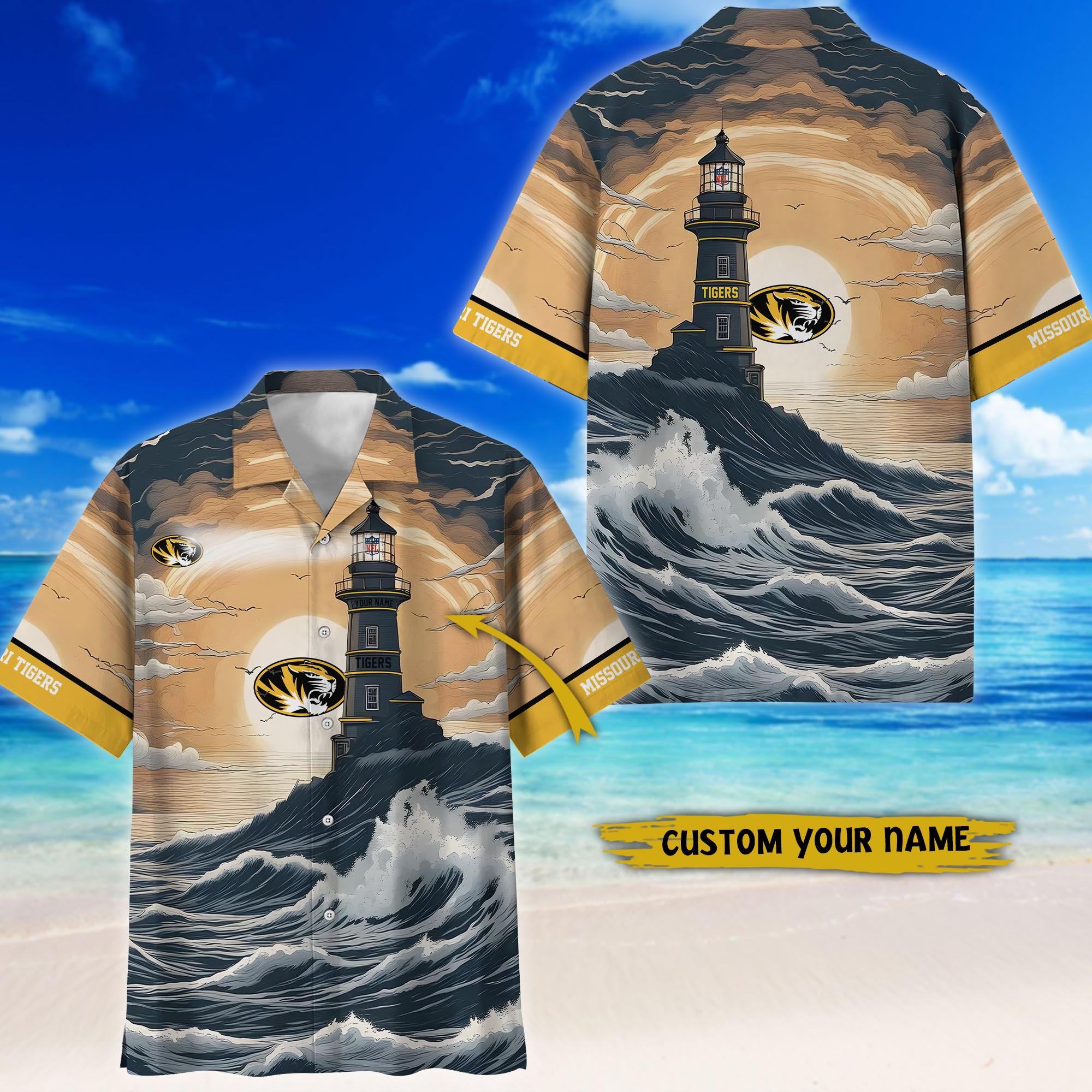 Missouri Tigers Hawaiian shirt custom 57430