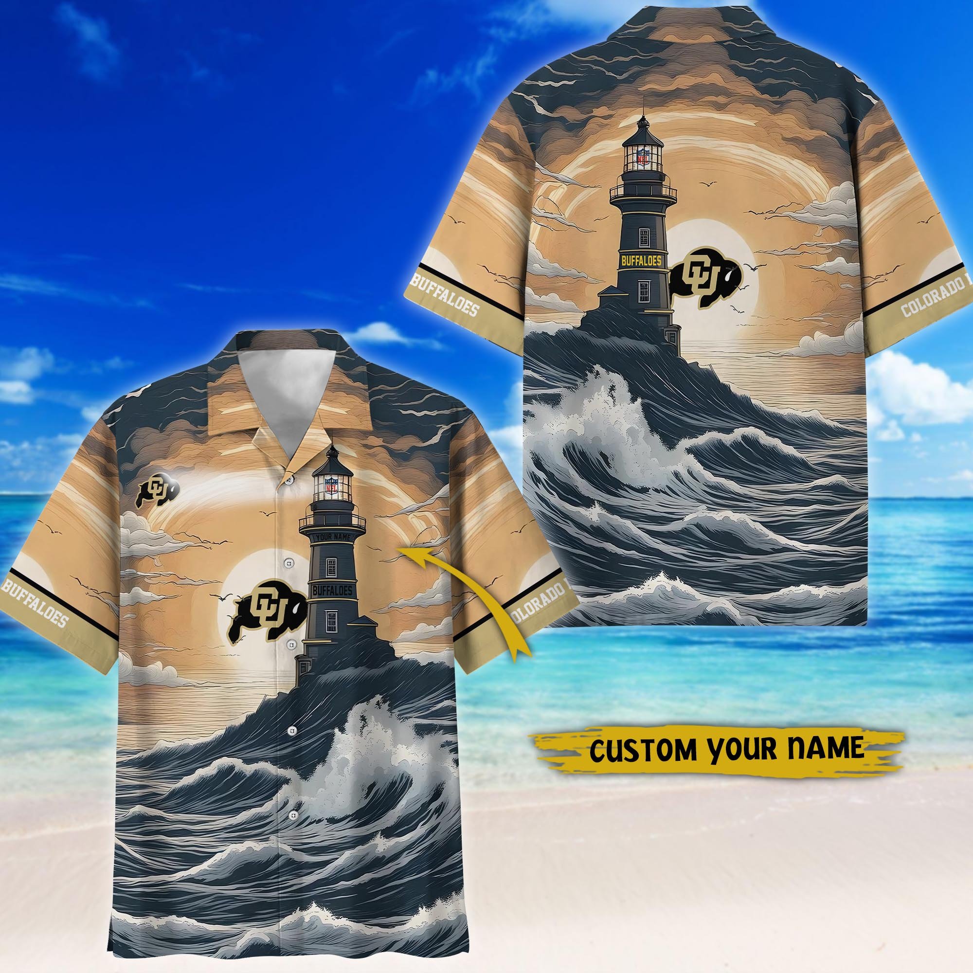 Colorado Buffaloes Hawaiian shirt custom 57430