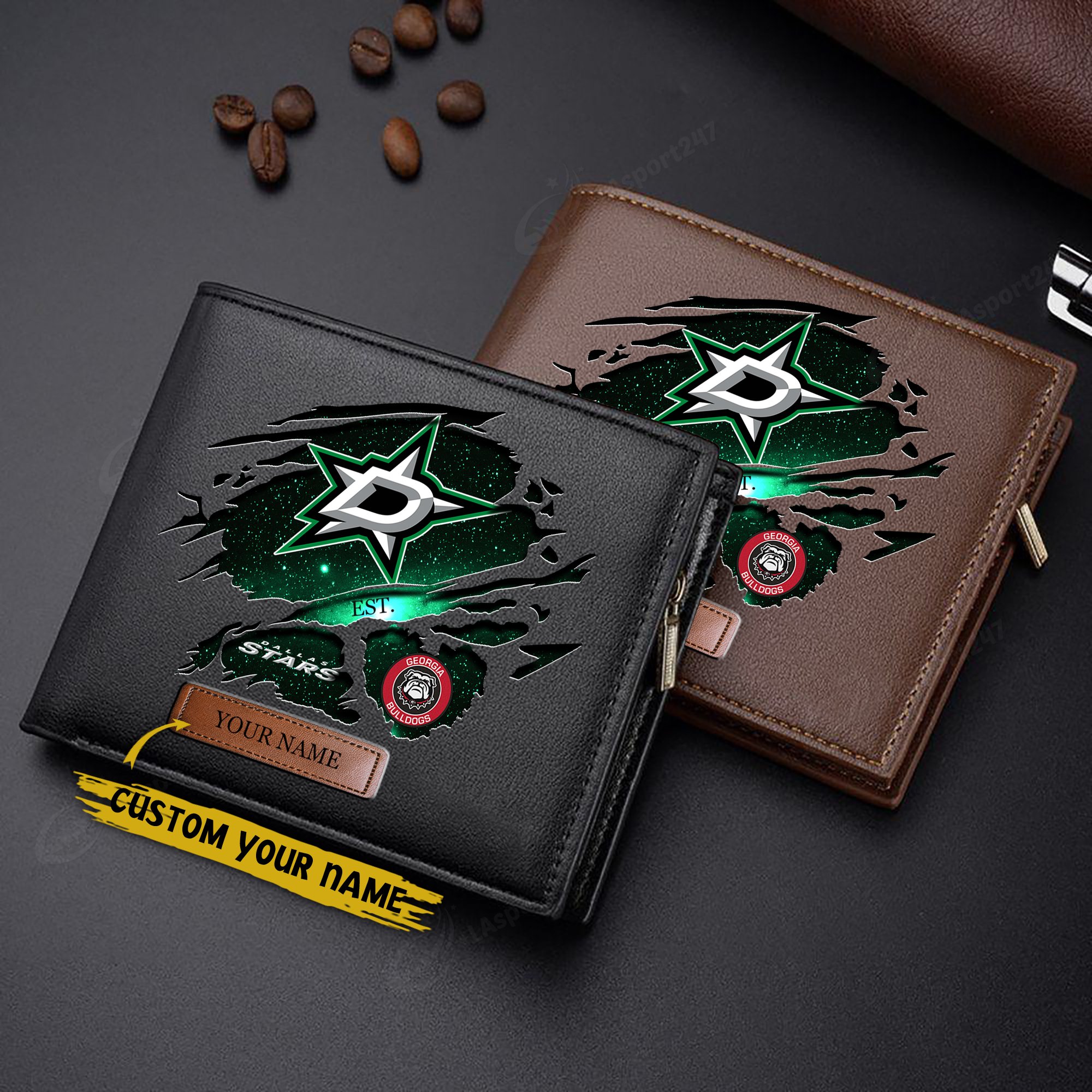 Dallas Stars Men Wallet Custom 57877