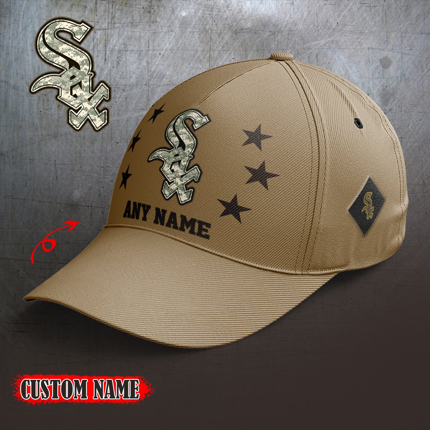 Chicago White Sox 2024 Armed Forces Day  Cap custom custom 58304