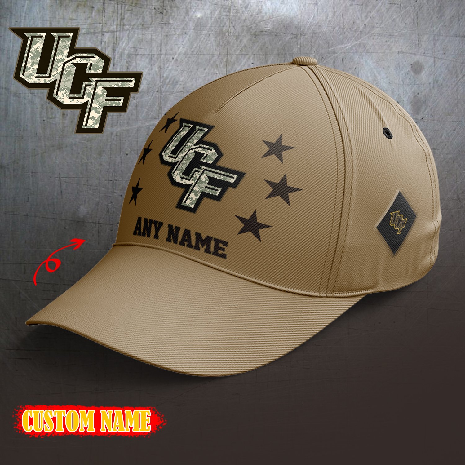 UCF Knights 2024 Armed Forces Day  Cap custom custom 58304