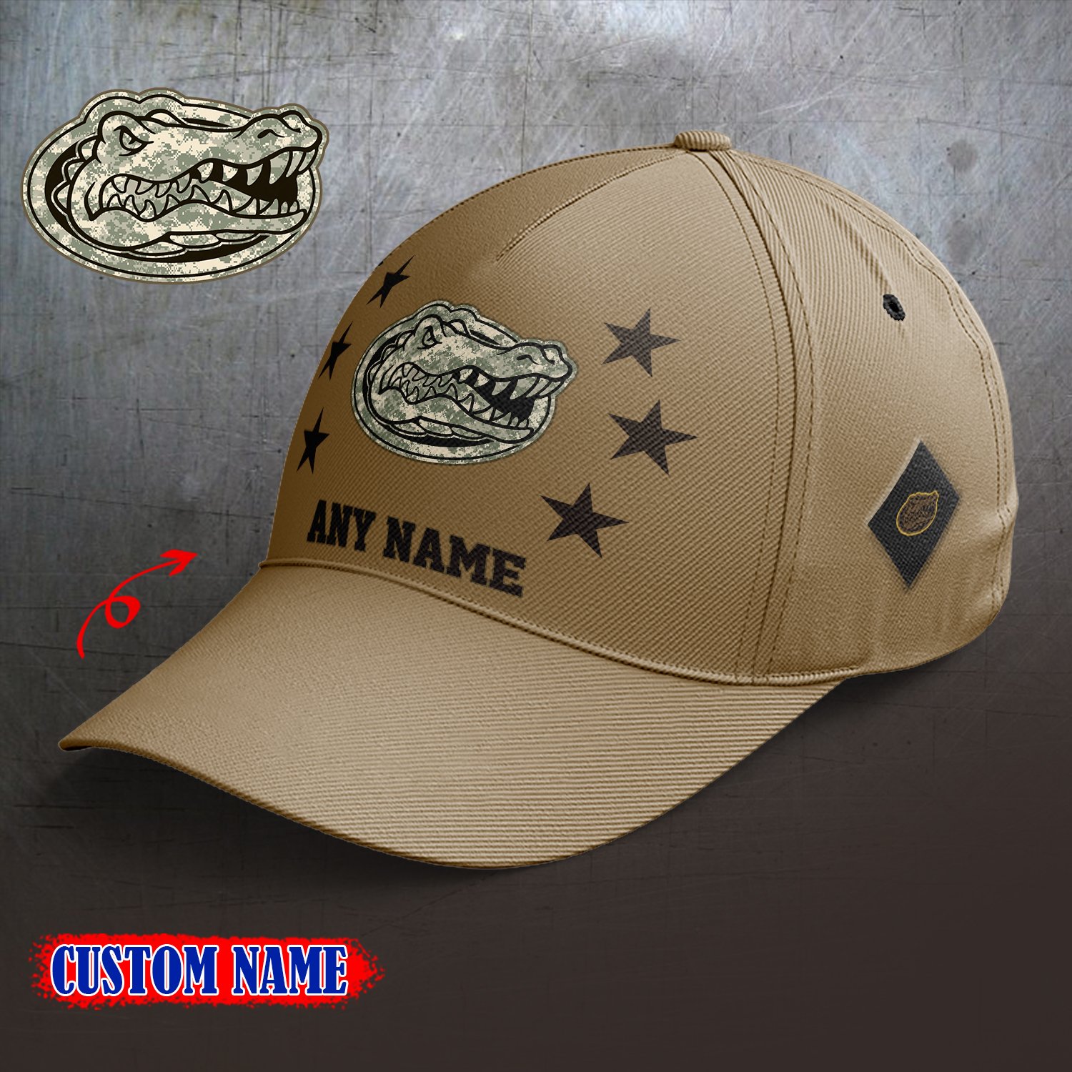Florida Gators 2024 Armed Forces Day  Cap custom custom 58304
