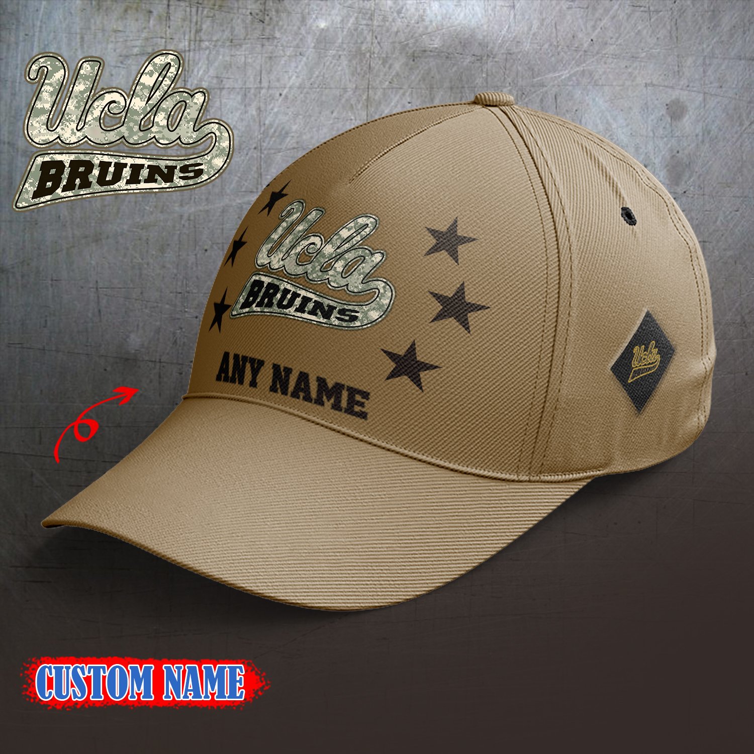 UCLA Bruins 2024 Armed Forces Day  Cap custom custom 58304