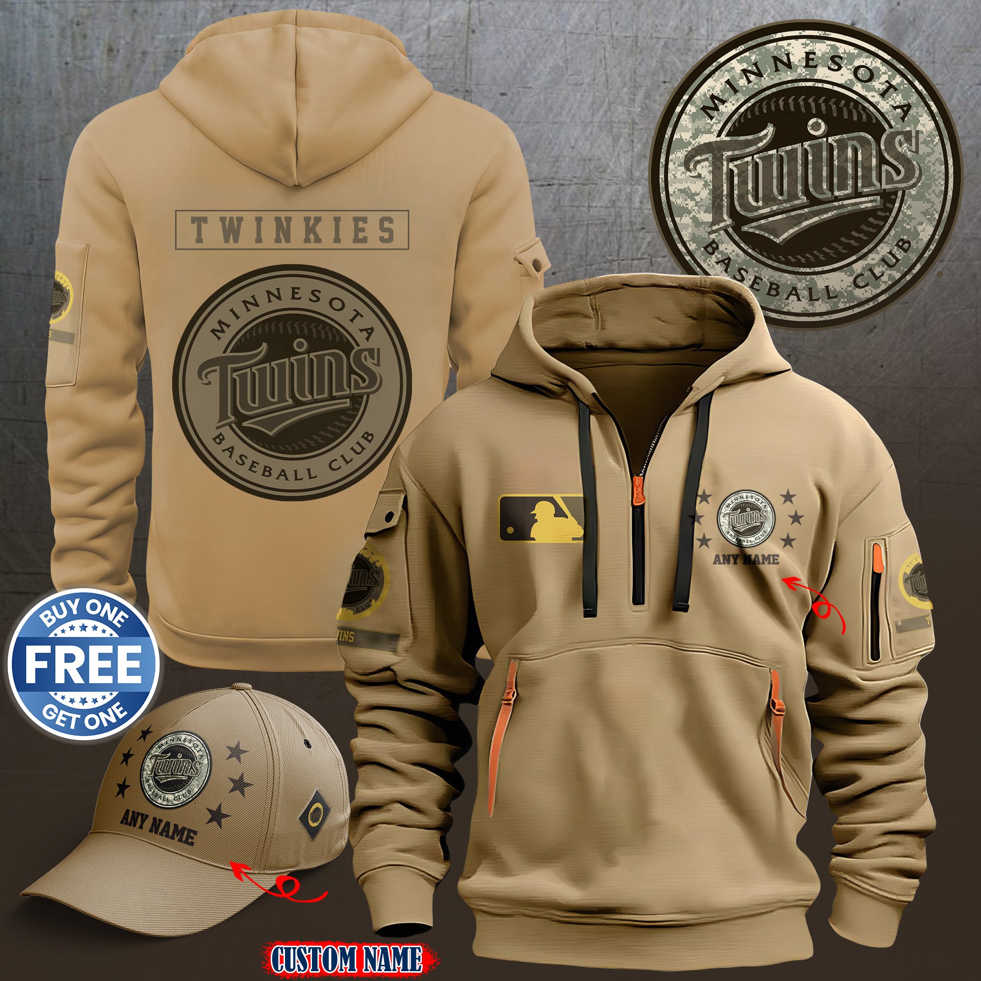 Minnesota Twins 2024 Armed Forces Day  hoodie custom 58315