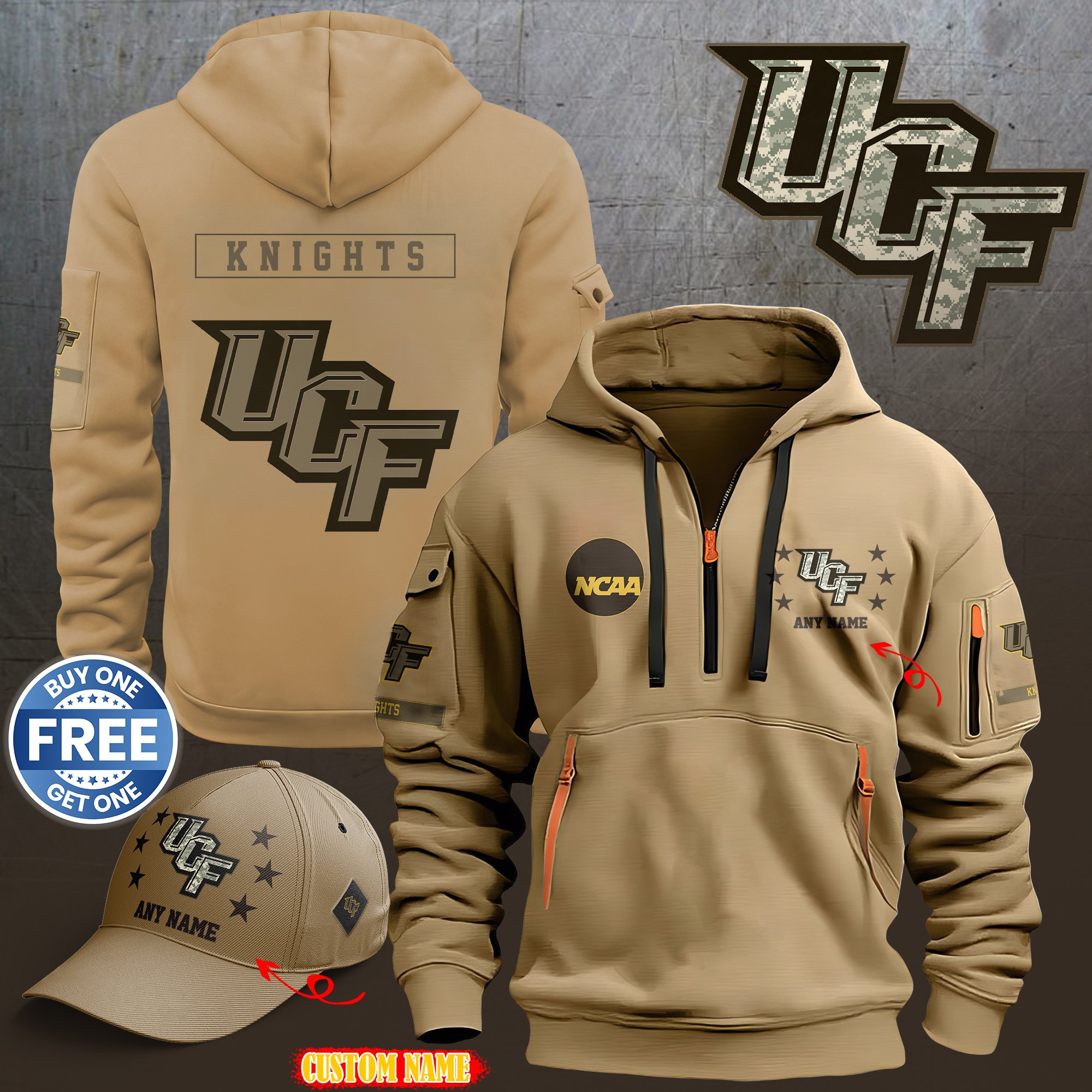 UCF Knights 2024 Armed Forces Day  hoodie custom 58315