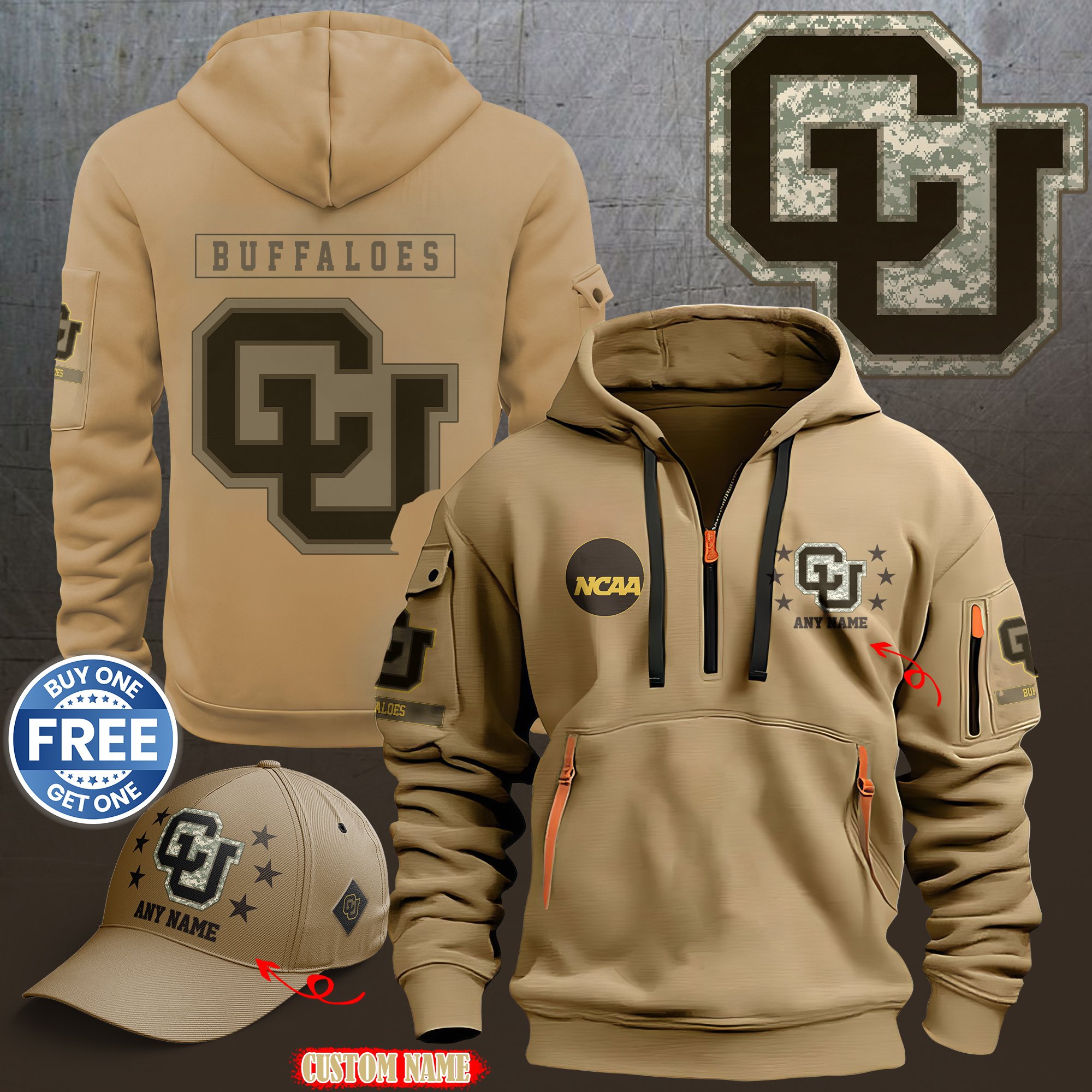 Colorado Buffaloes 2024 Armed Forces Day  hoodie custom 58315