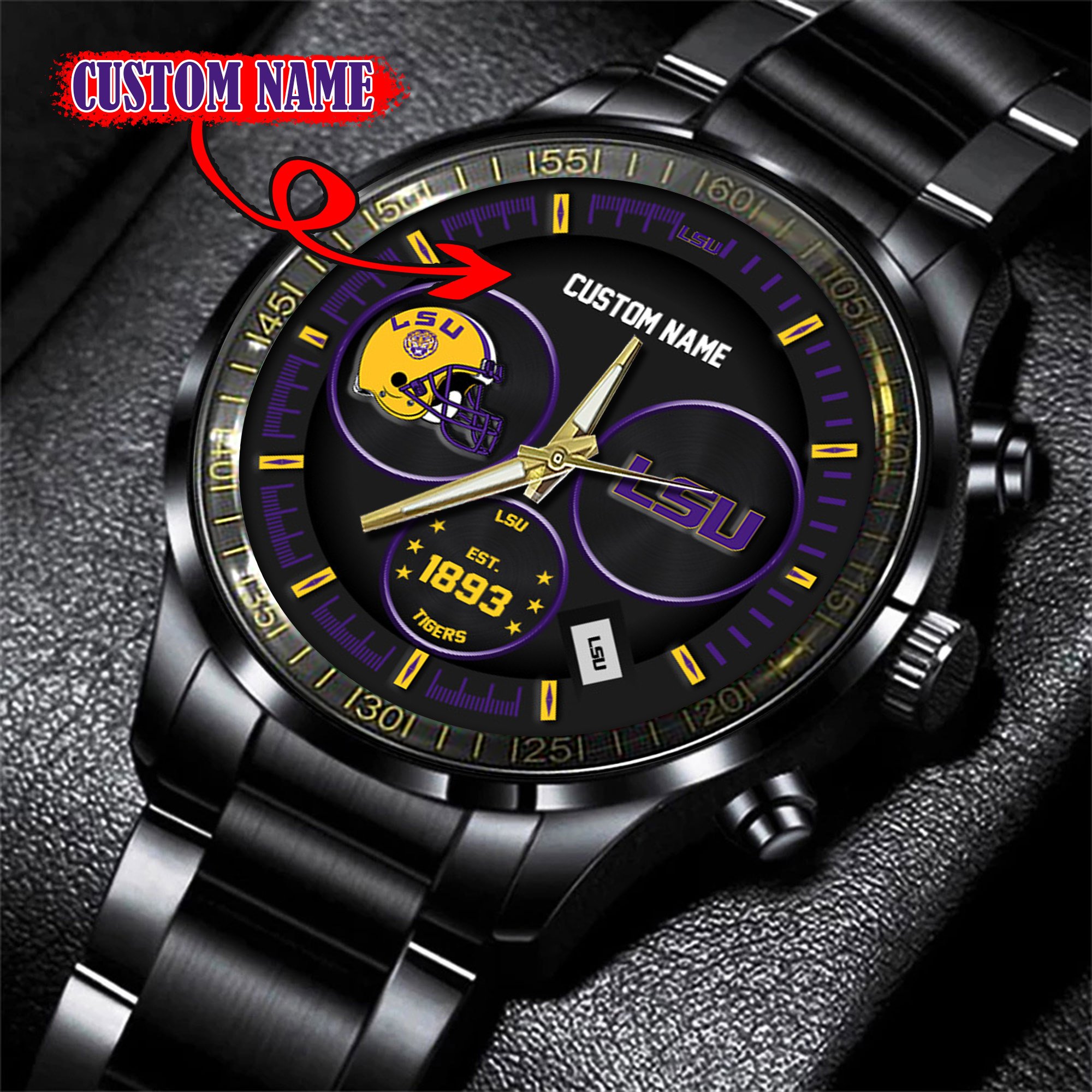 LSU TIGERS Watch custom 58437