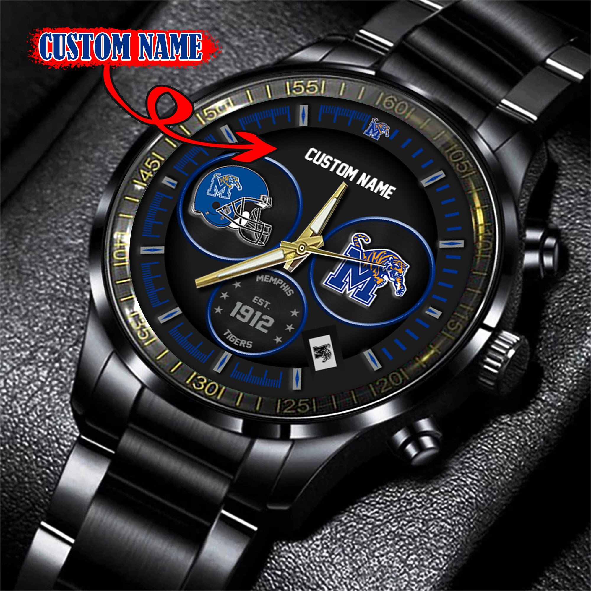 Memphis Tigers Watch custom 58437