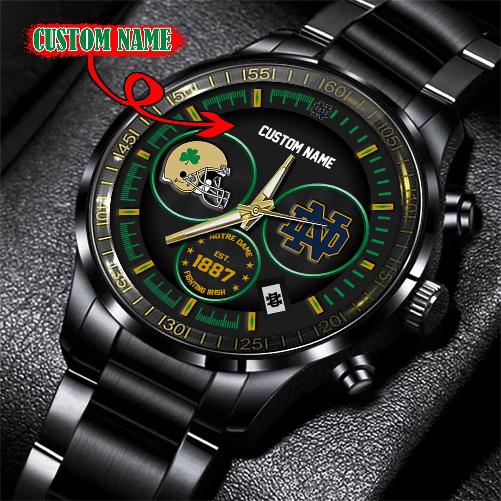 Notre Dame Fighting Irish Watch custom 58437