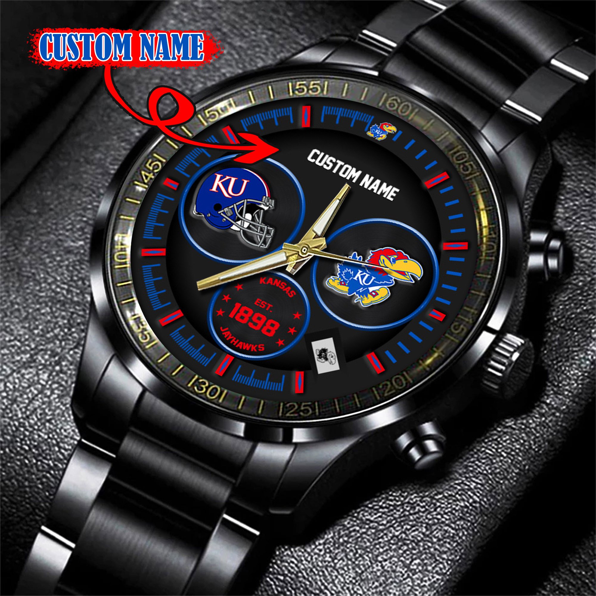 Kansas Jayhawks Watch custom 58437