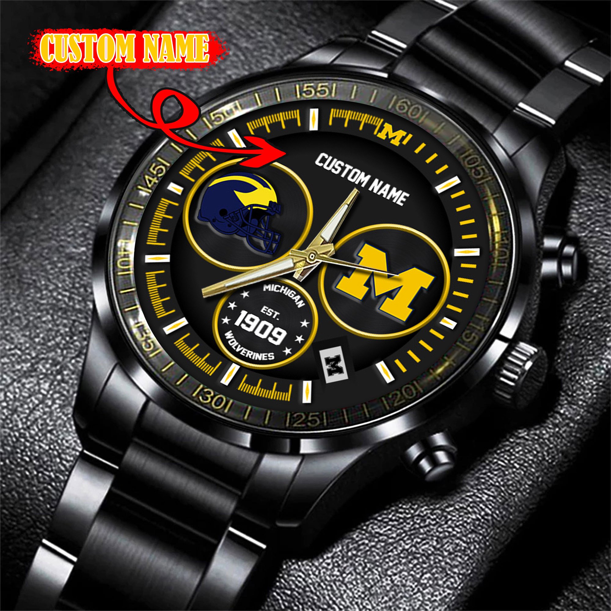 Michigan Wolverines Watch custom 58437