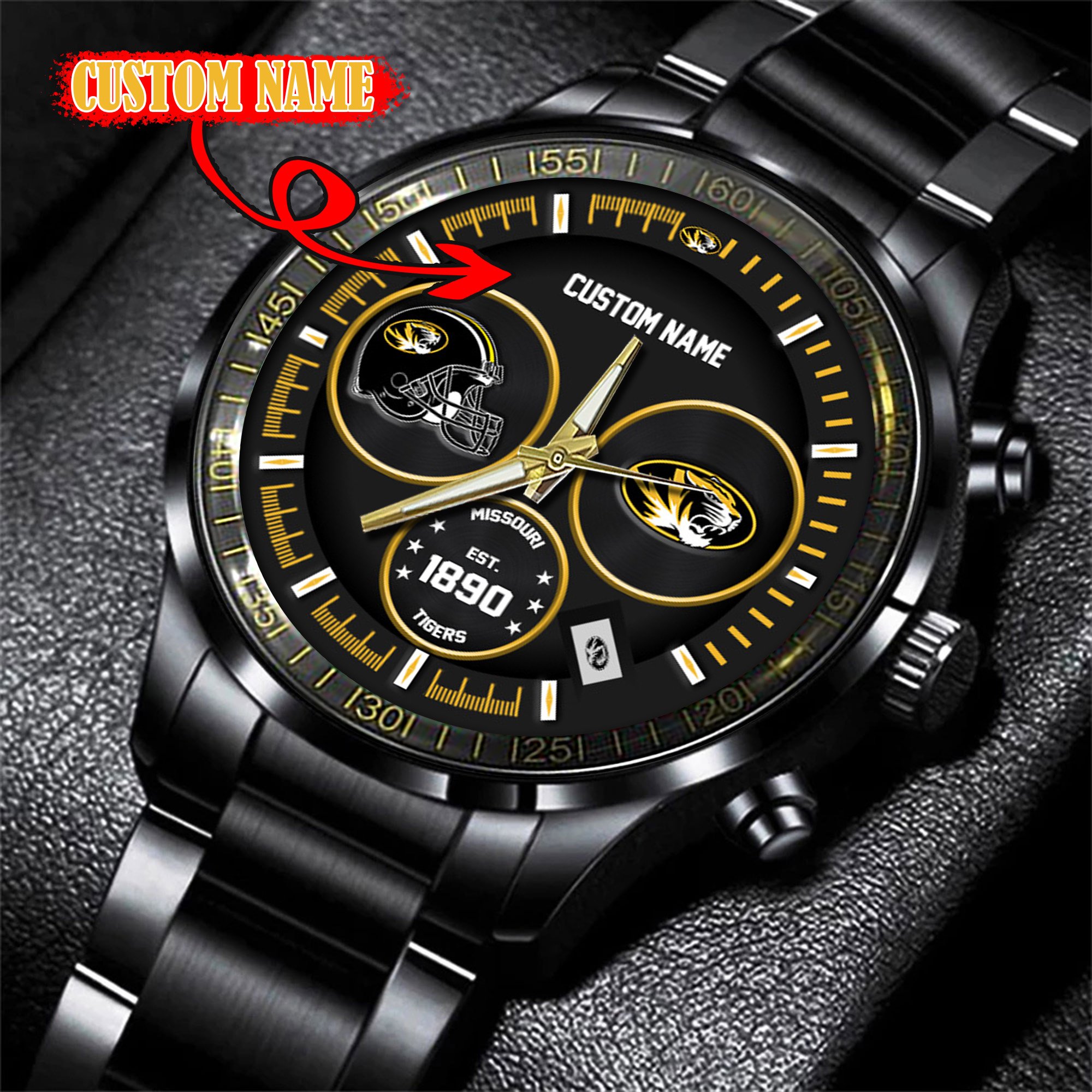 Missouri Tigers Watch custom 58437