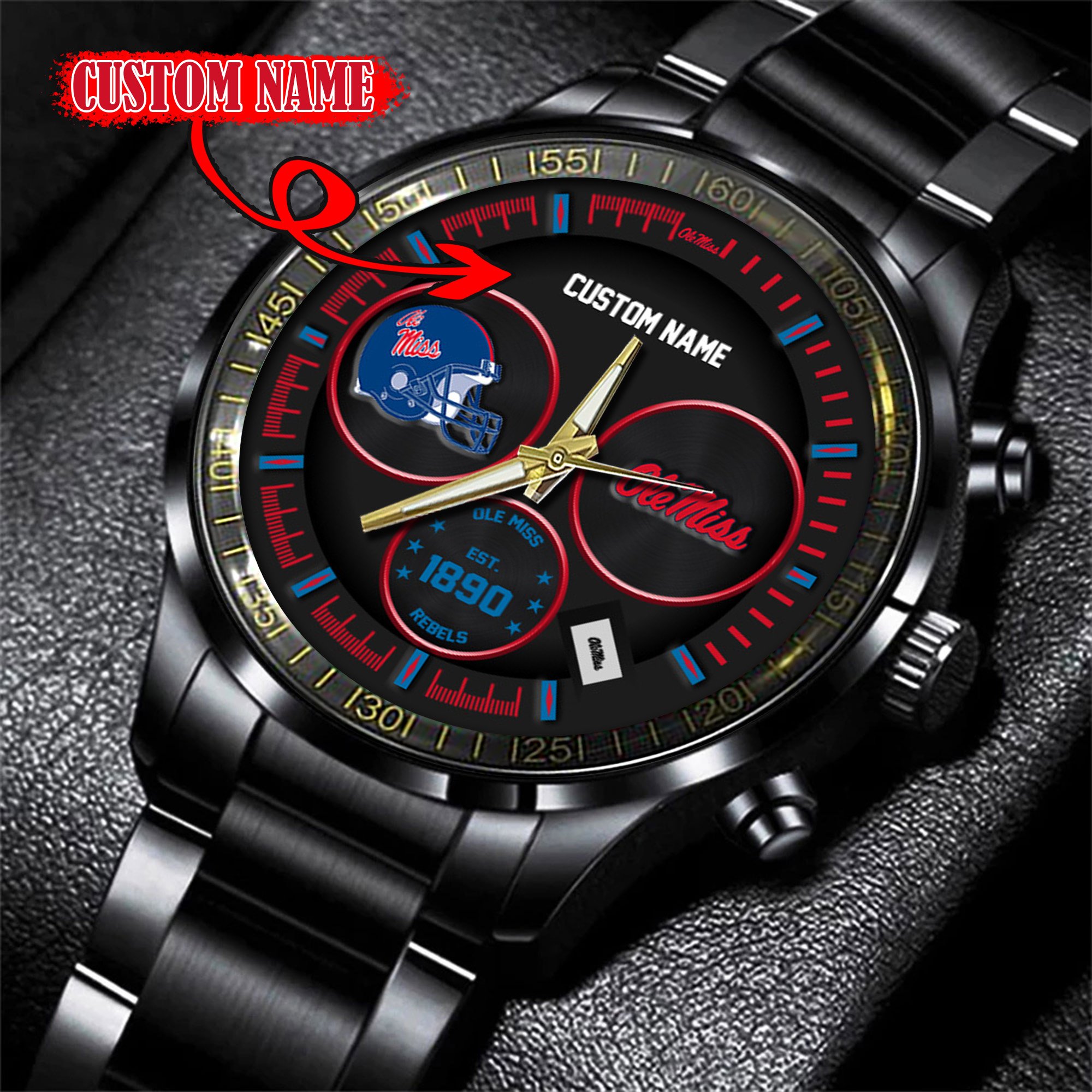 Ole Miss Rebels Watch custom 58437