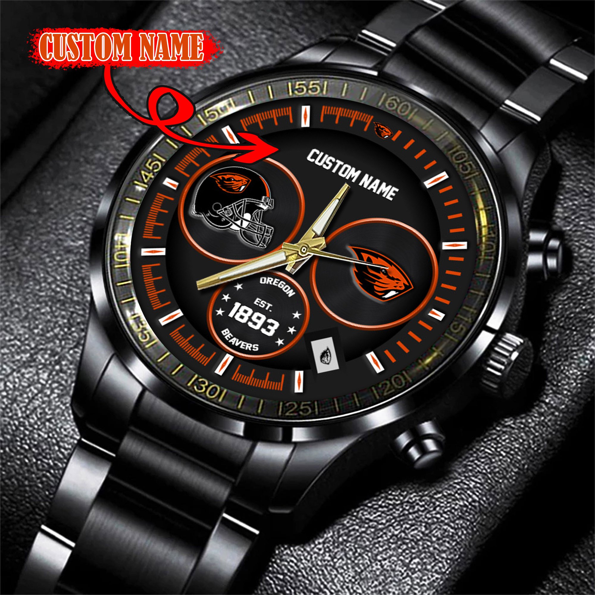 Oregon State Beavers Watch custom 58437