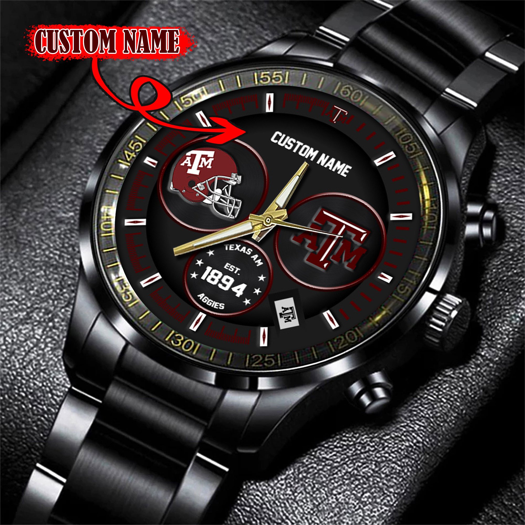 Texas A&M Aggies Watch custom 58437