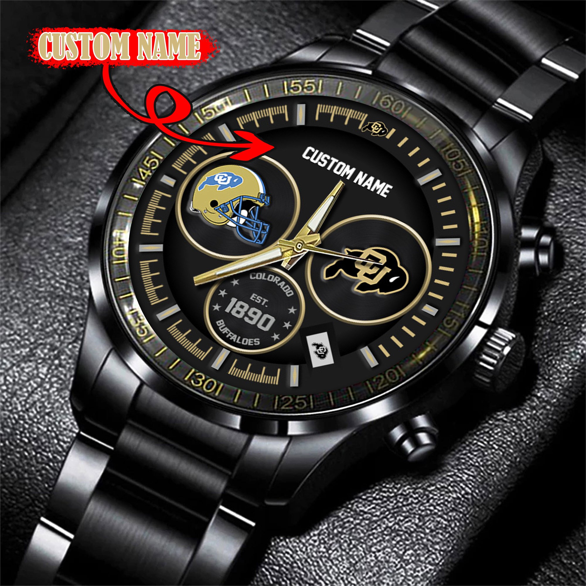 Colorado Buffaloes Watch custom 58437