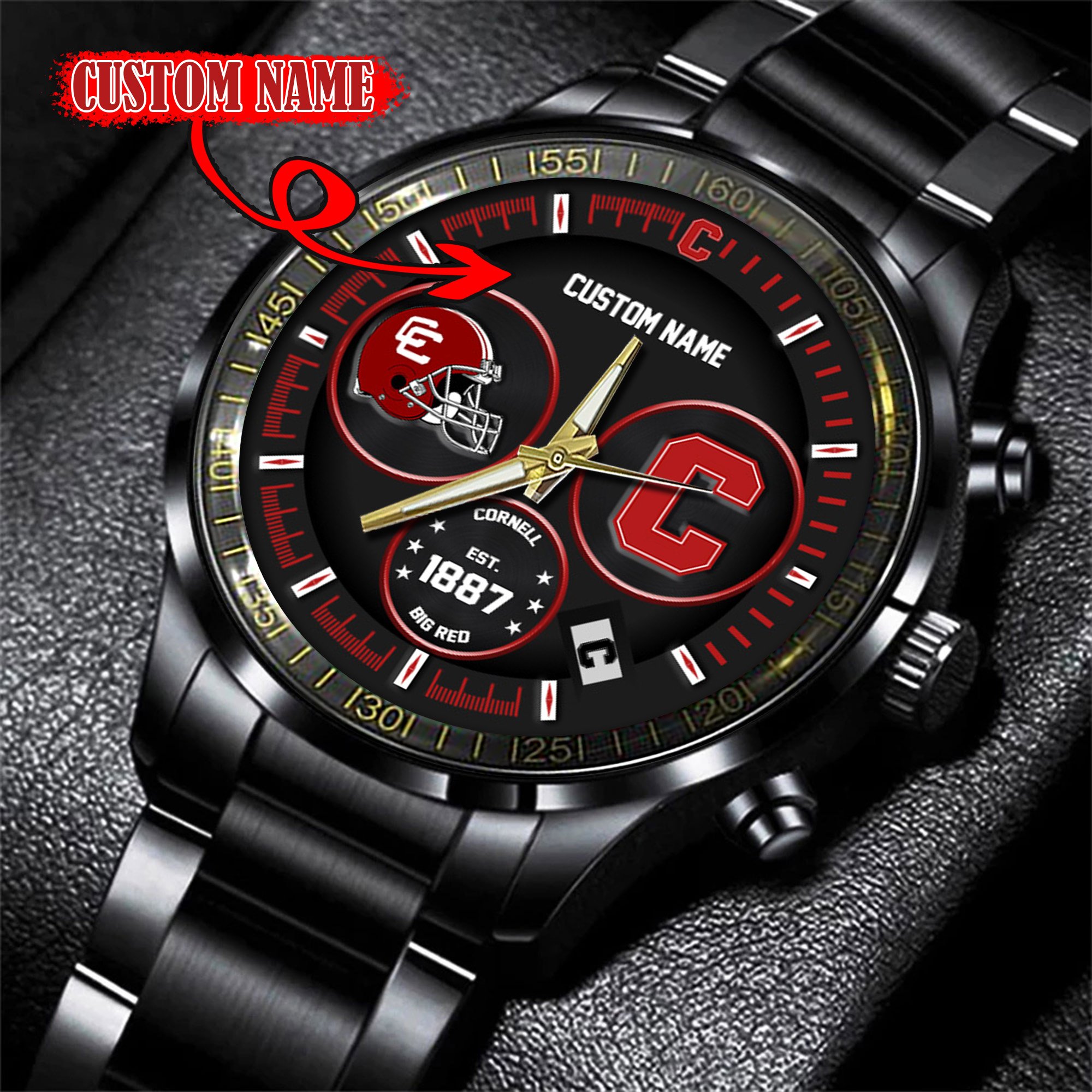 Cornell Big Red Watch custom 58437