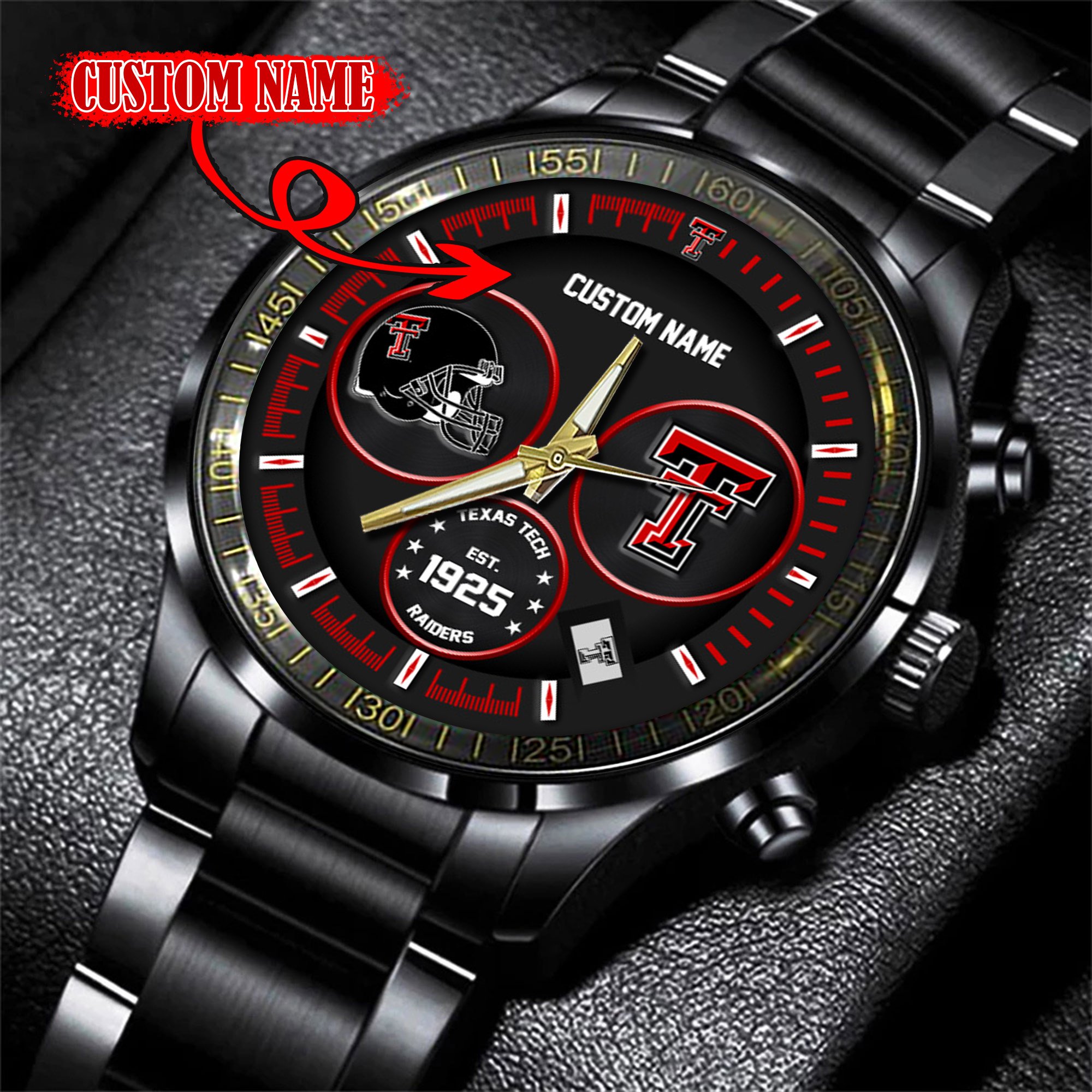 Texas Tech Red Raiders Watch custom 58437