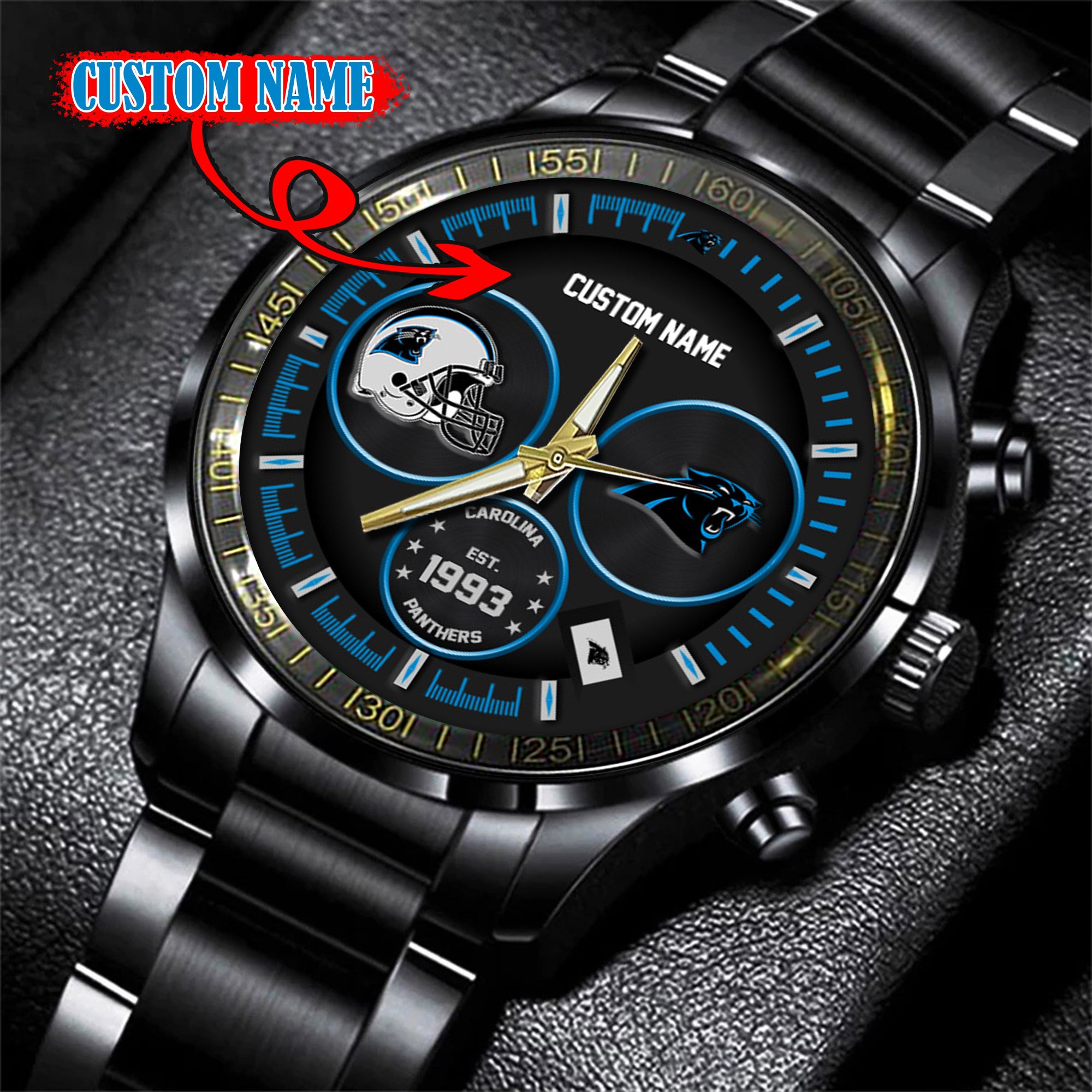 Carolina Panthers Watch custom 58437