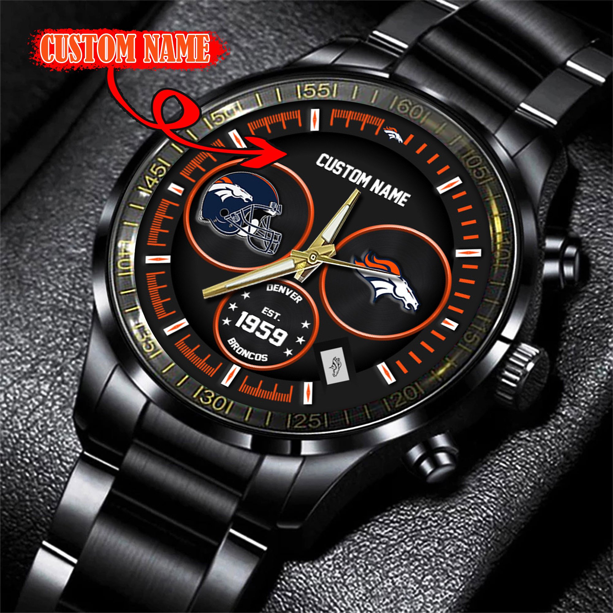 Denver Broncos Watch custom 58437
