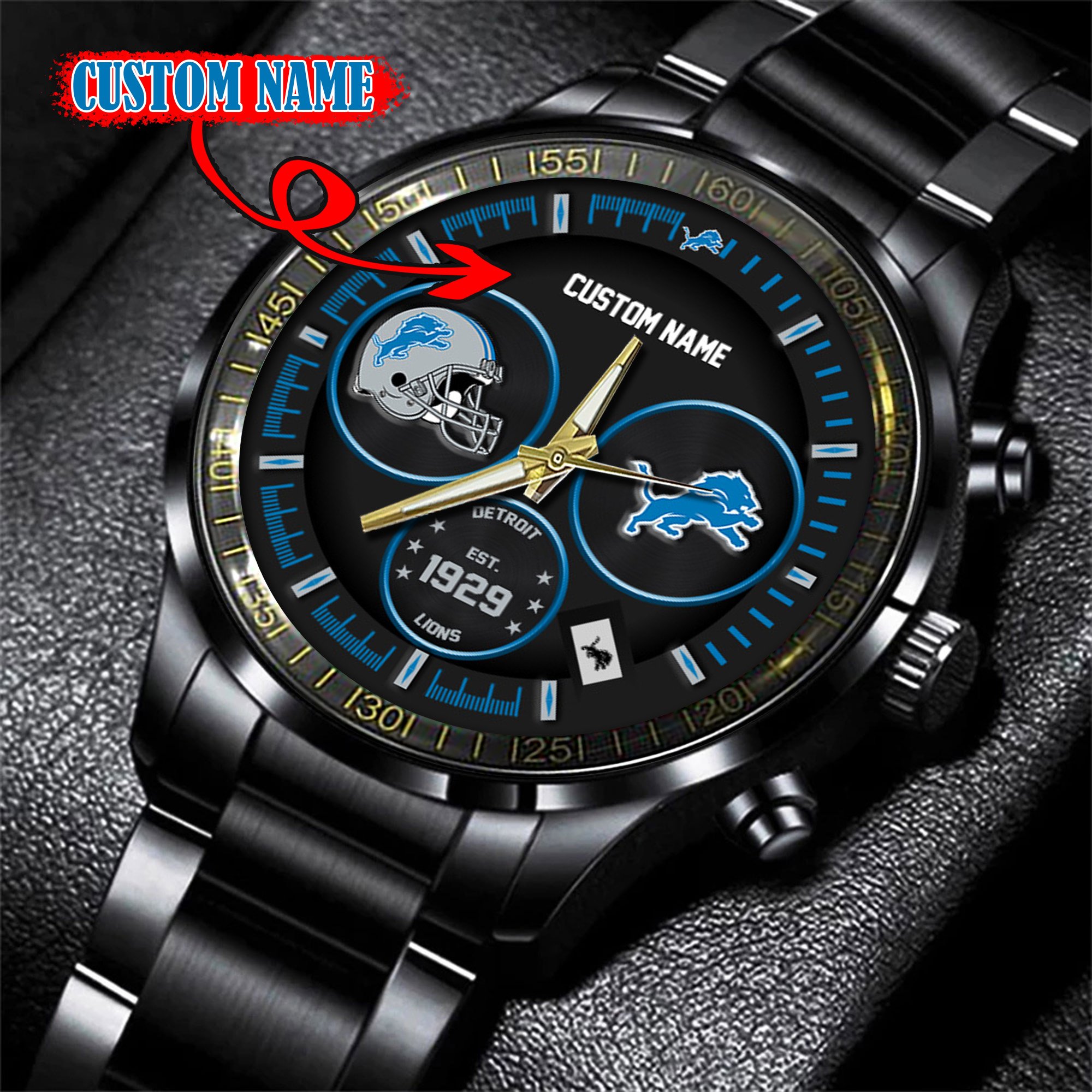 Detroit Lions Watch custom 58437