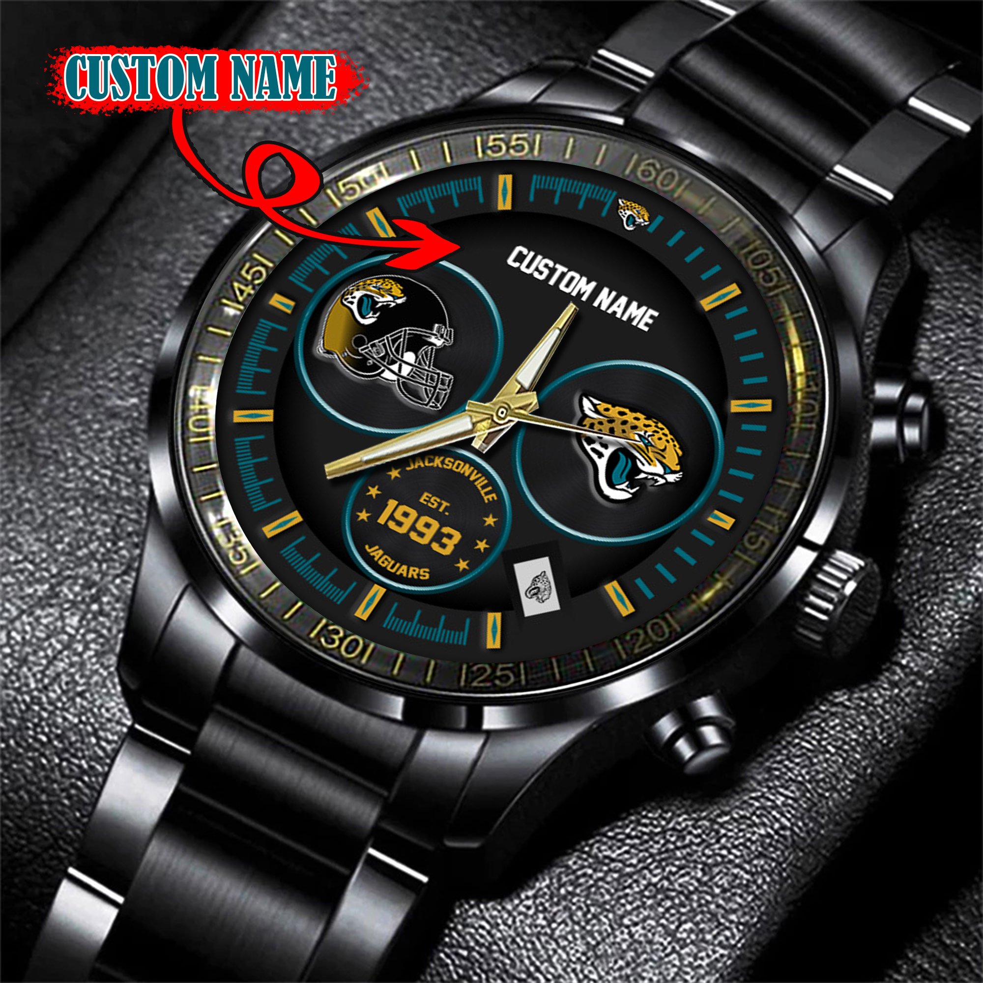 Jacksonville Jaguars Watch custom 58437