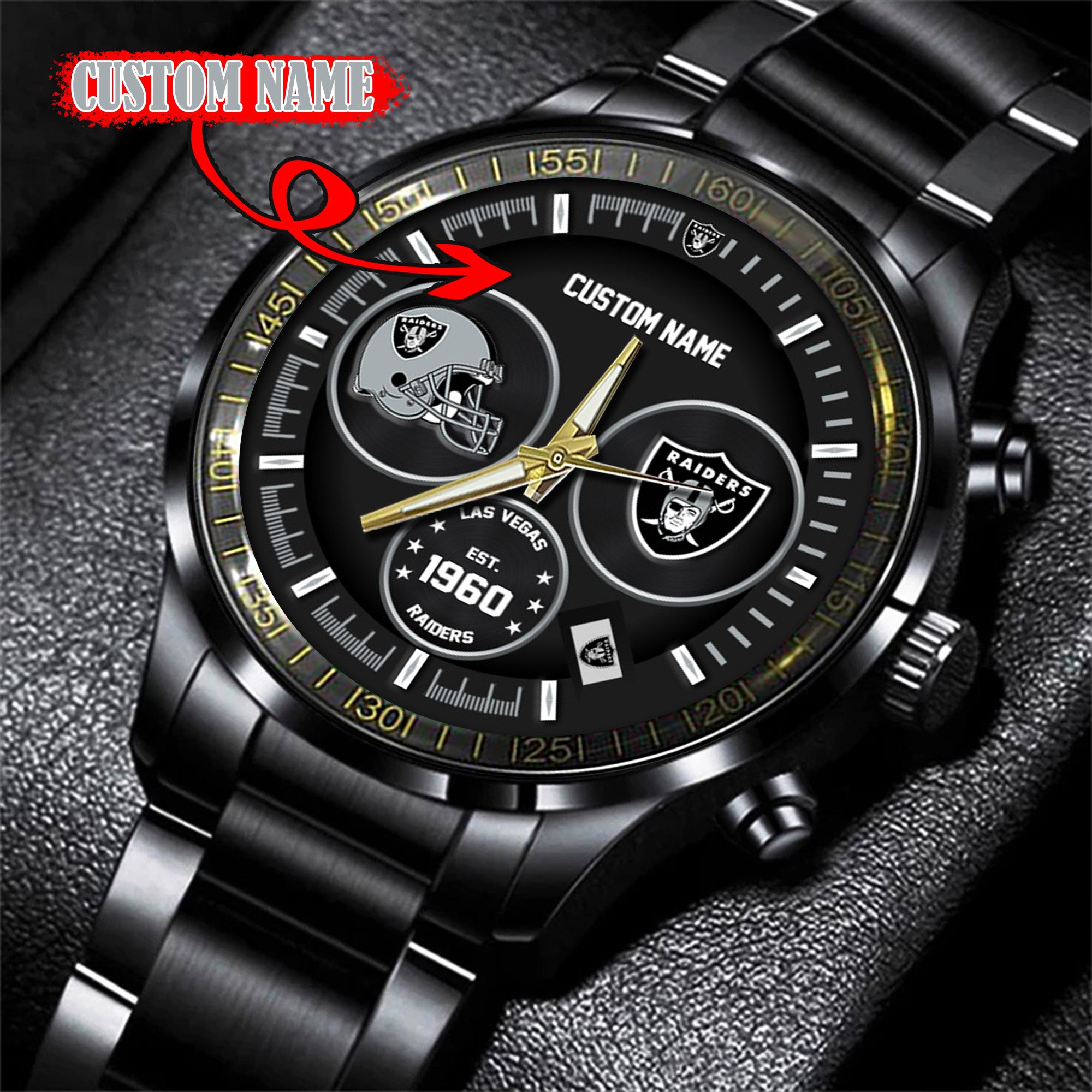 Las Vegas Raiders Watch custom 58437