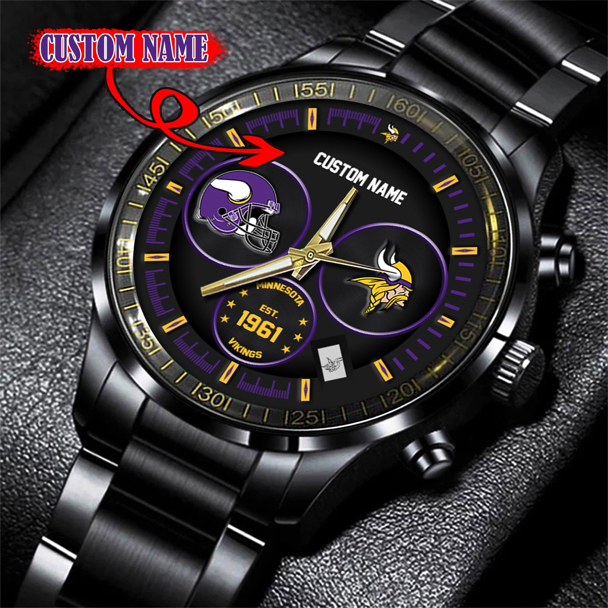 Minnesota Vikings Watch custom 58437