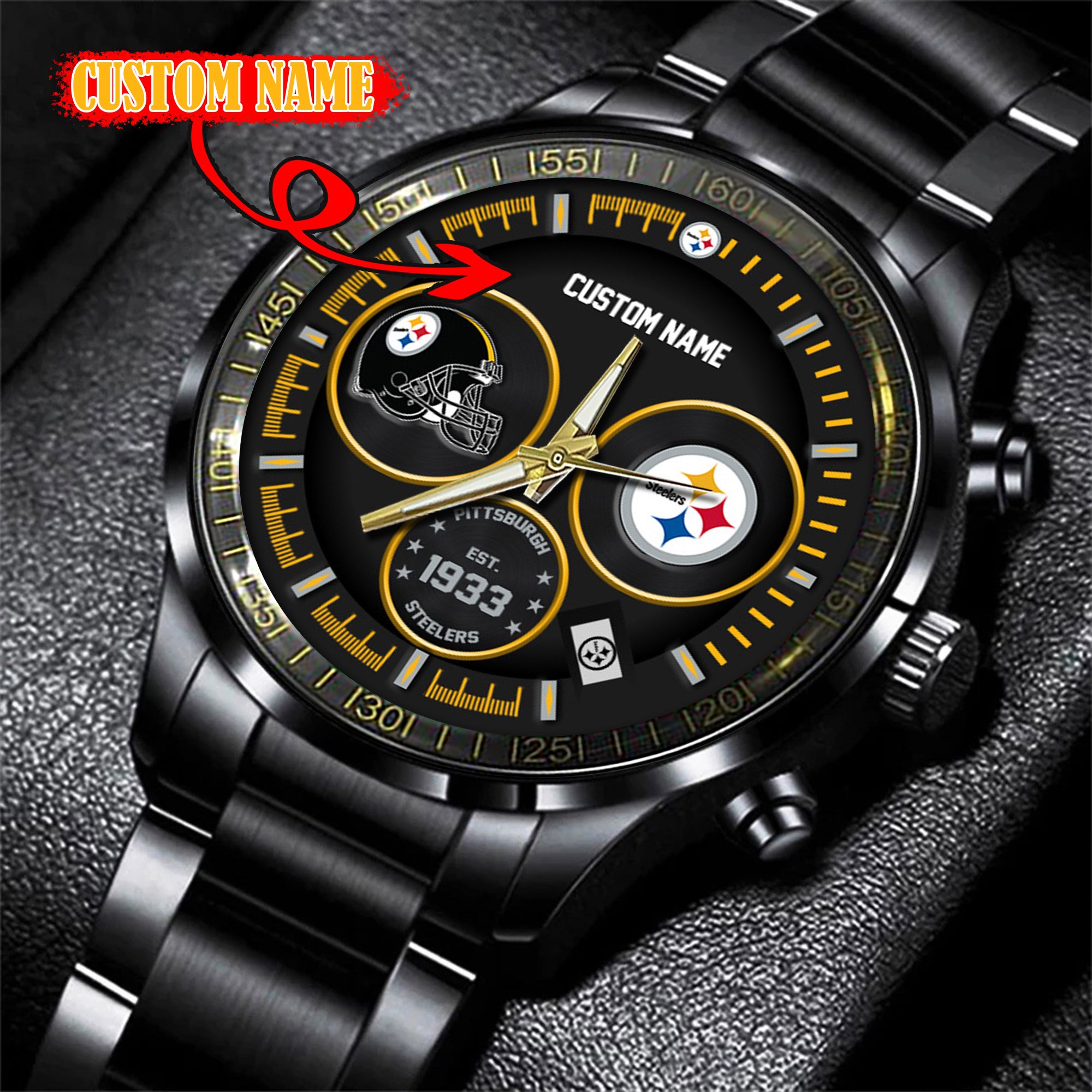 Pittsburgh Steelers Watch custom 58437
