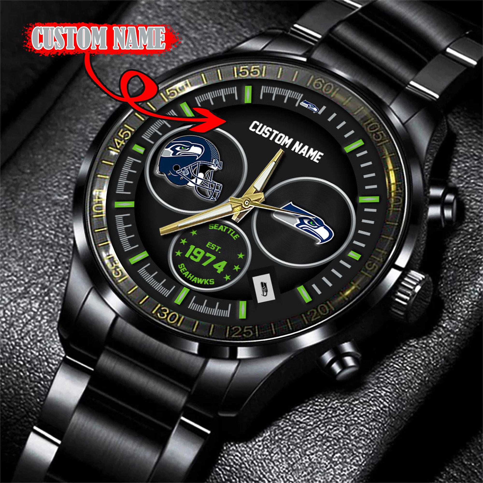 Seattle Seahawks Watch custom 58437