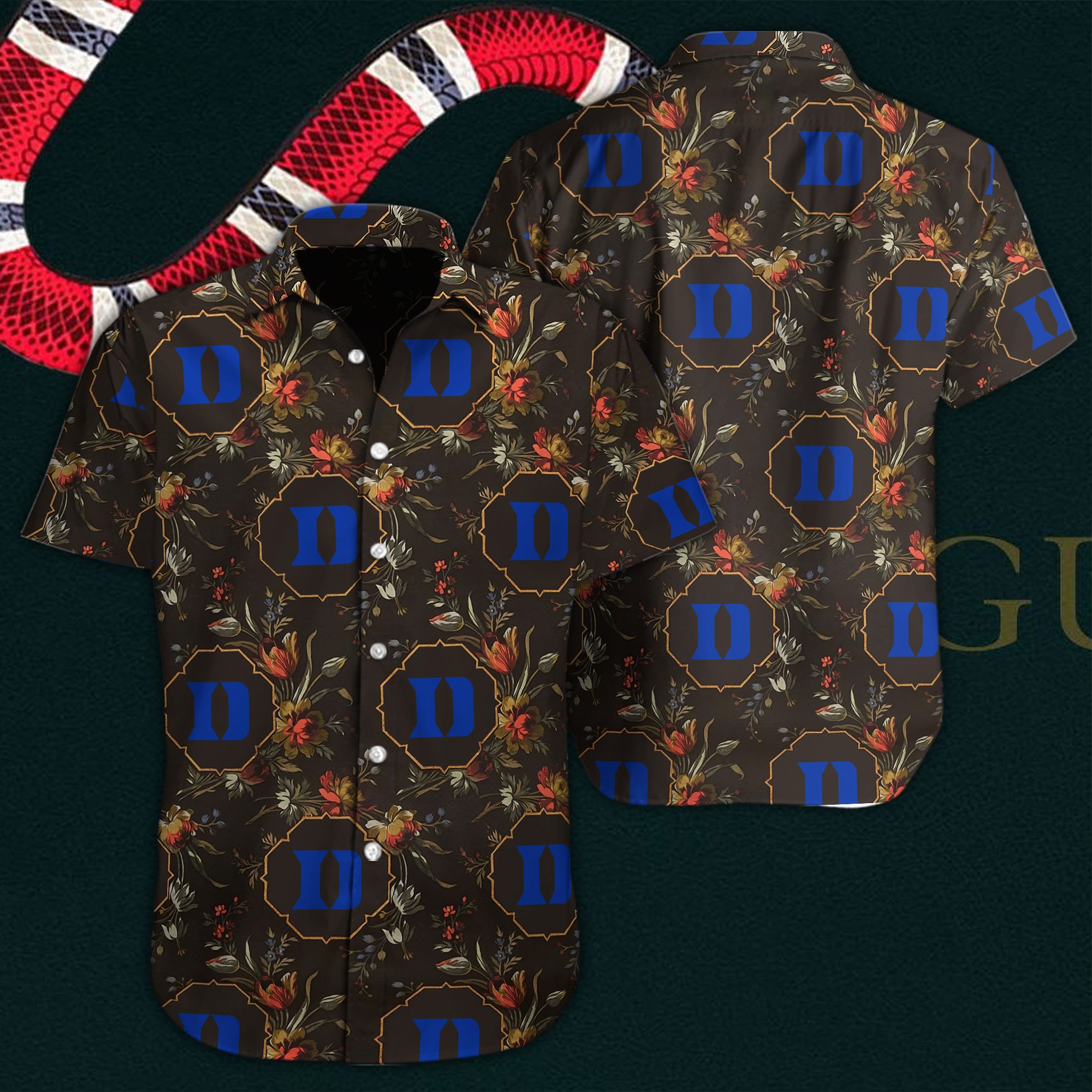 Duke Blue Devils Hawaiian Shirt 58810