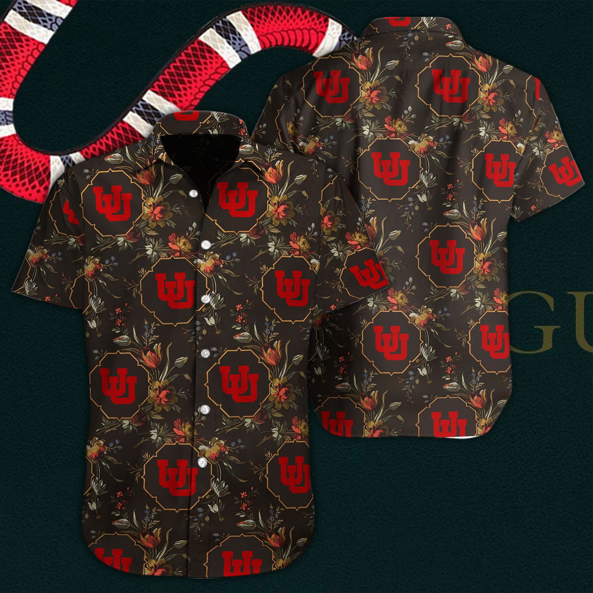 Utah Utes Hawaiian Shirt 58810