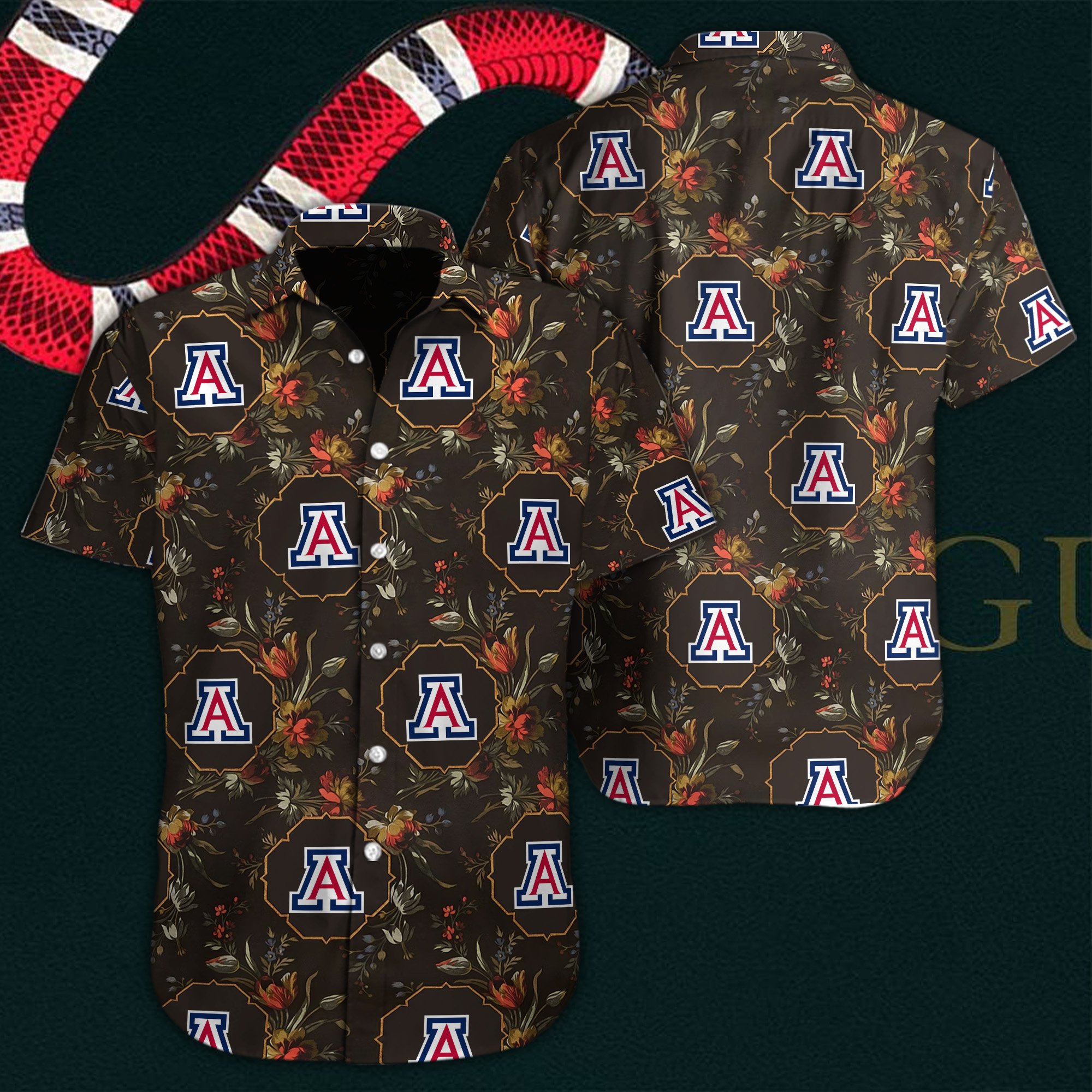 Arizona Wildcats Hawaiian Shirt 58810