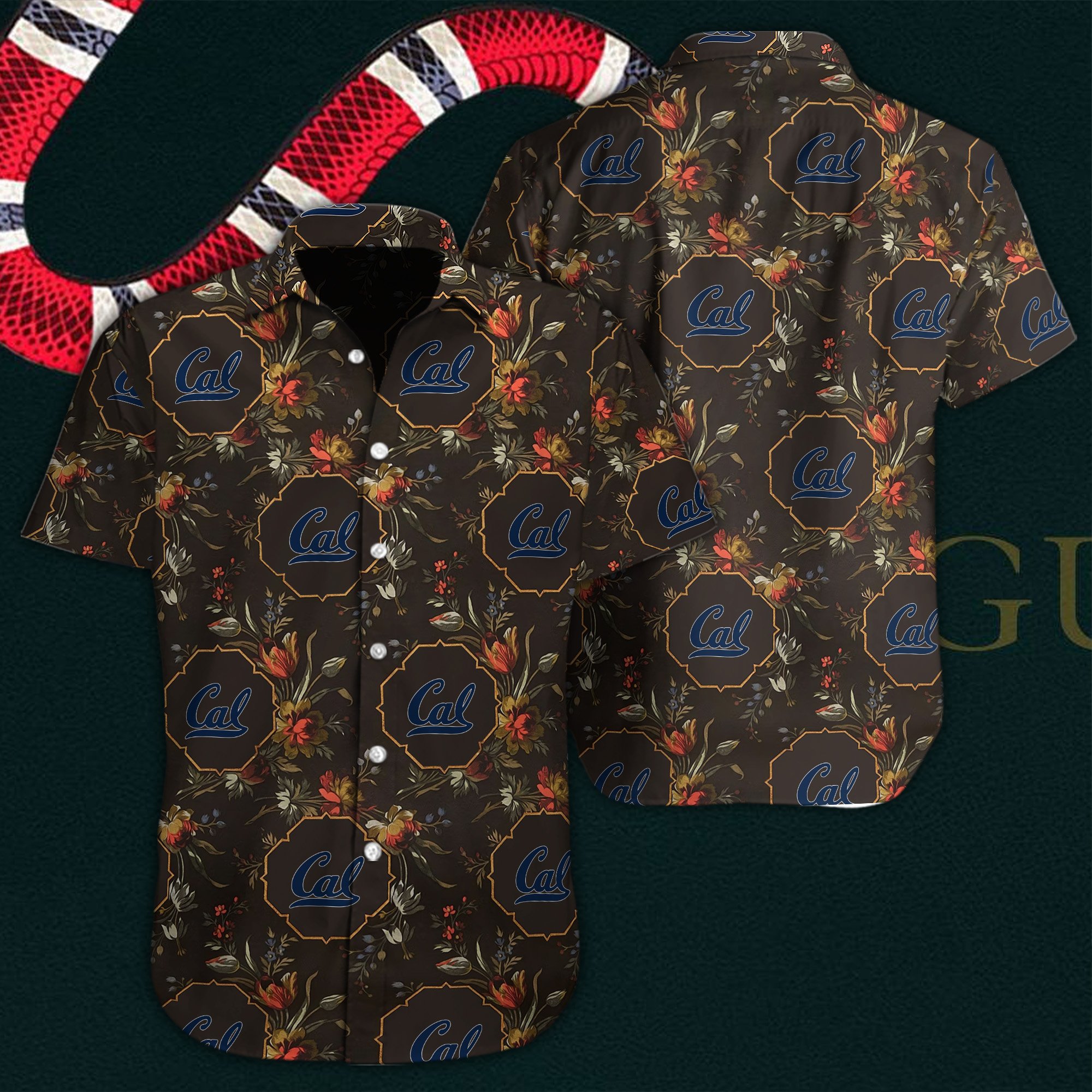 California Golden Bears Hawaiian Shirt 58810