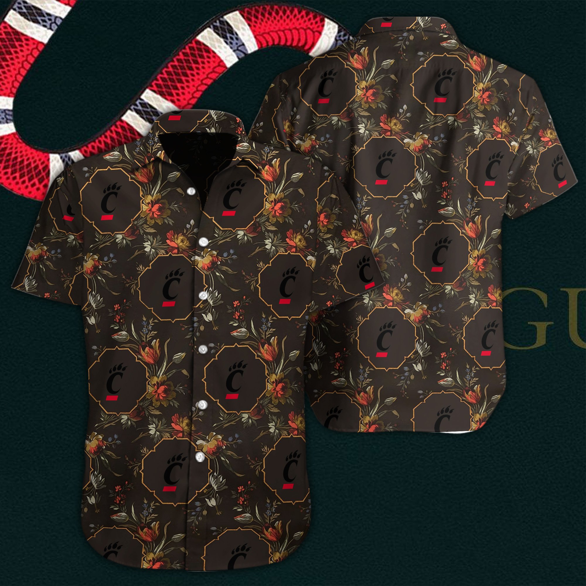 Cincinnati Bearcats Hawaiian Shirt 58810
