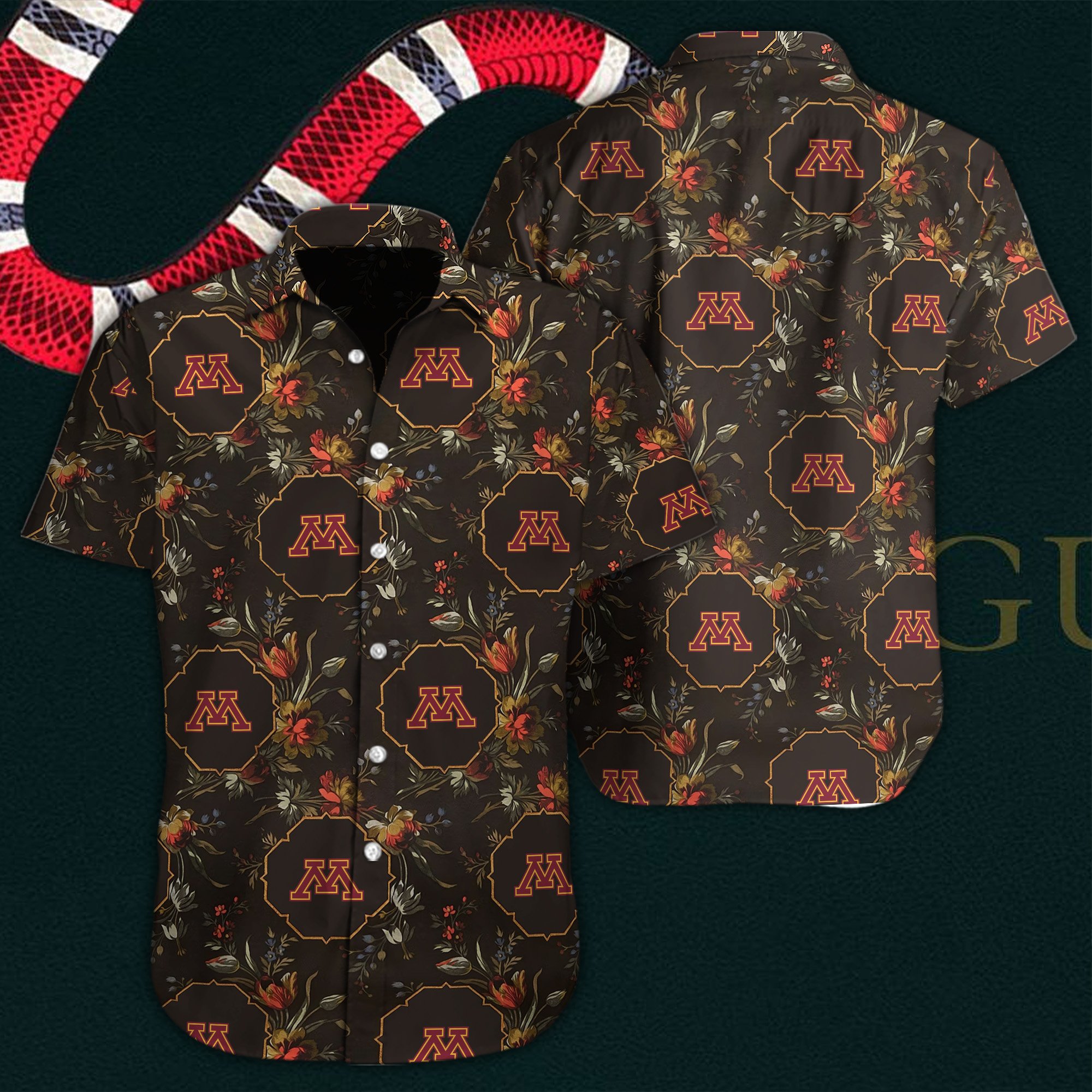 Minnesota Golden Gophers Hawaiian Shirt 58810