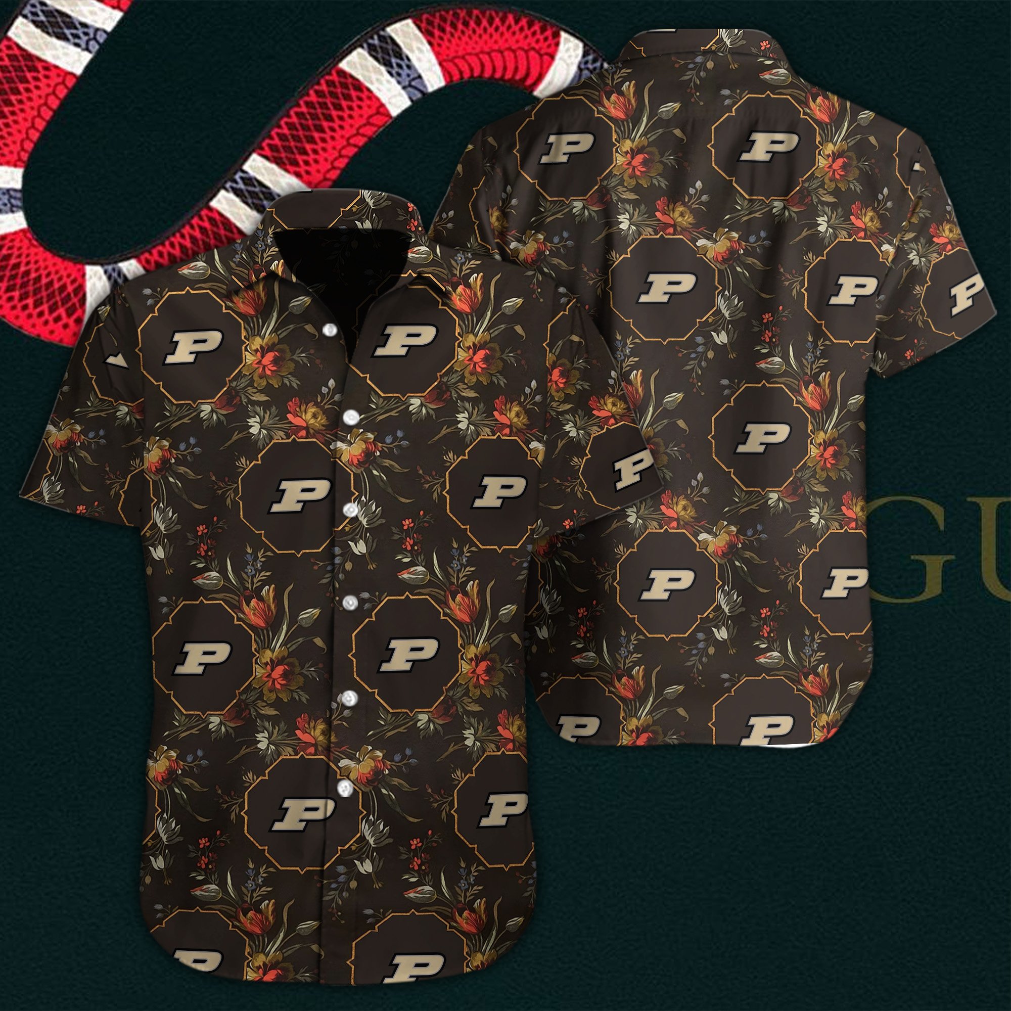 Purdue Boilermakers Hawaiian Shirt 58810