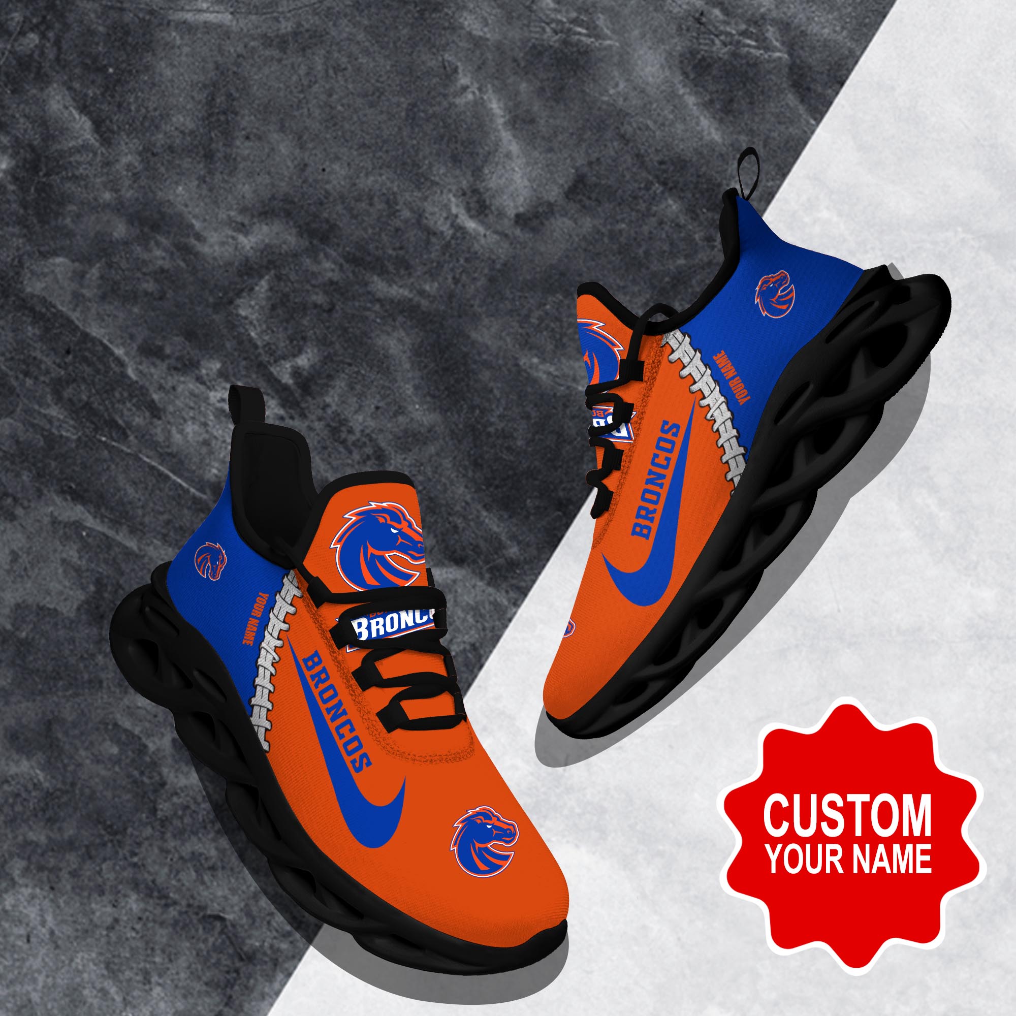 Boise State Broncos Clunky shoes Custom 58828