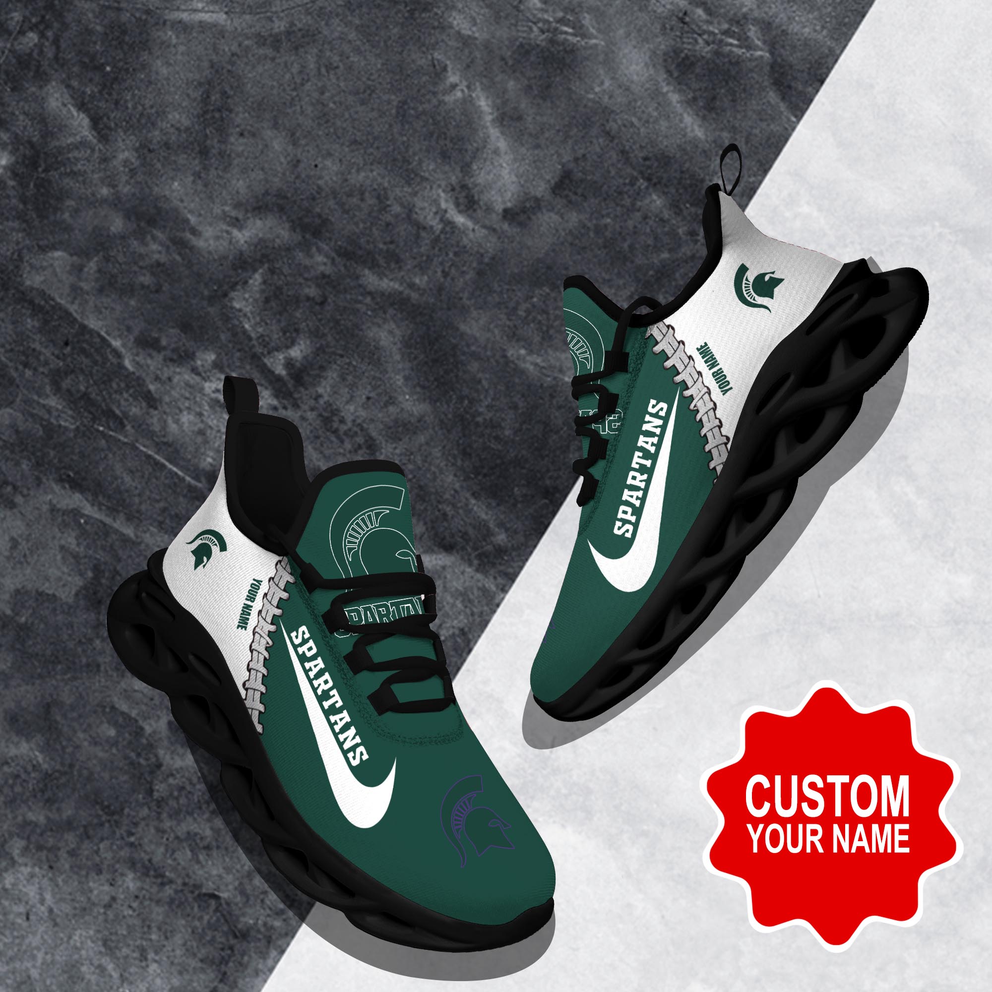 Michigan State Spartans Clunky shoes Custom 58828