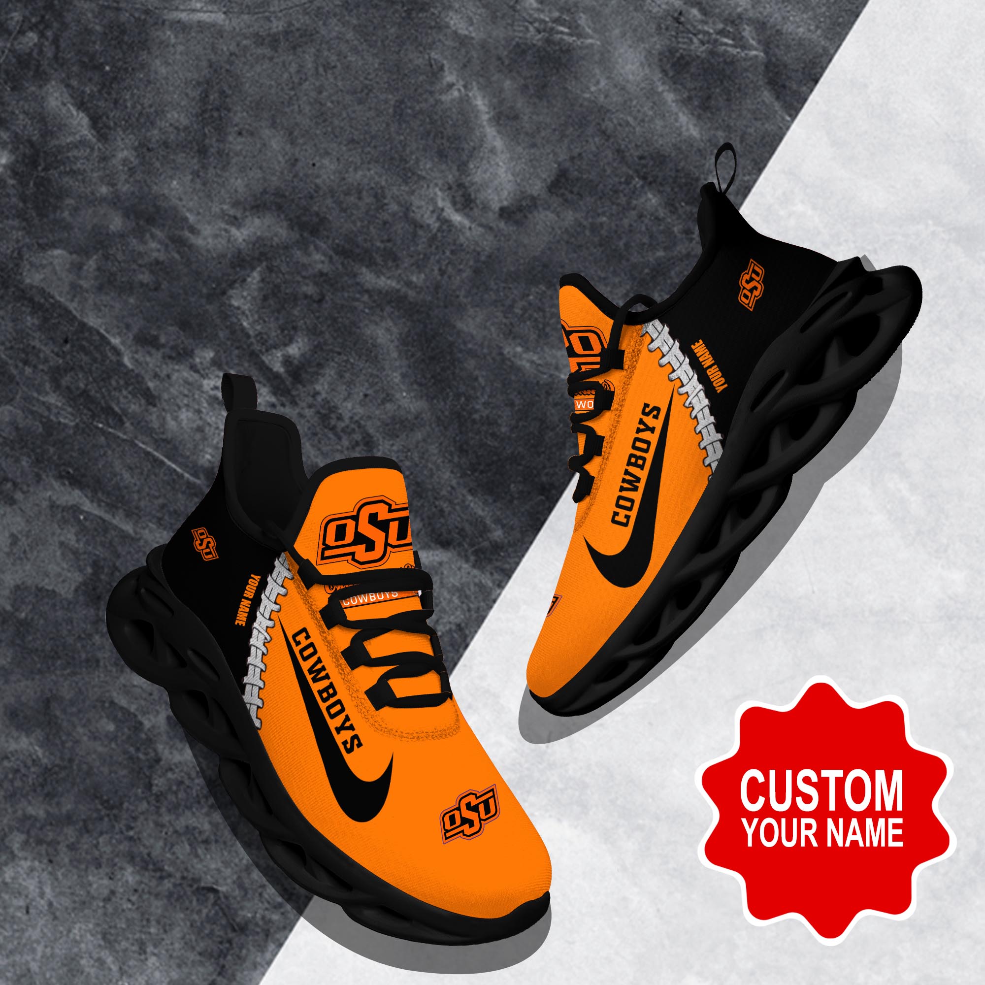 Oklahoma State Cowboys Clunky shoes Custom 58828