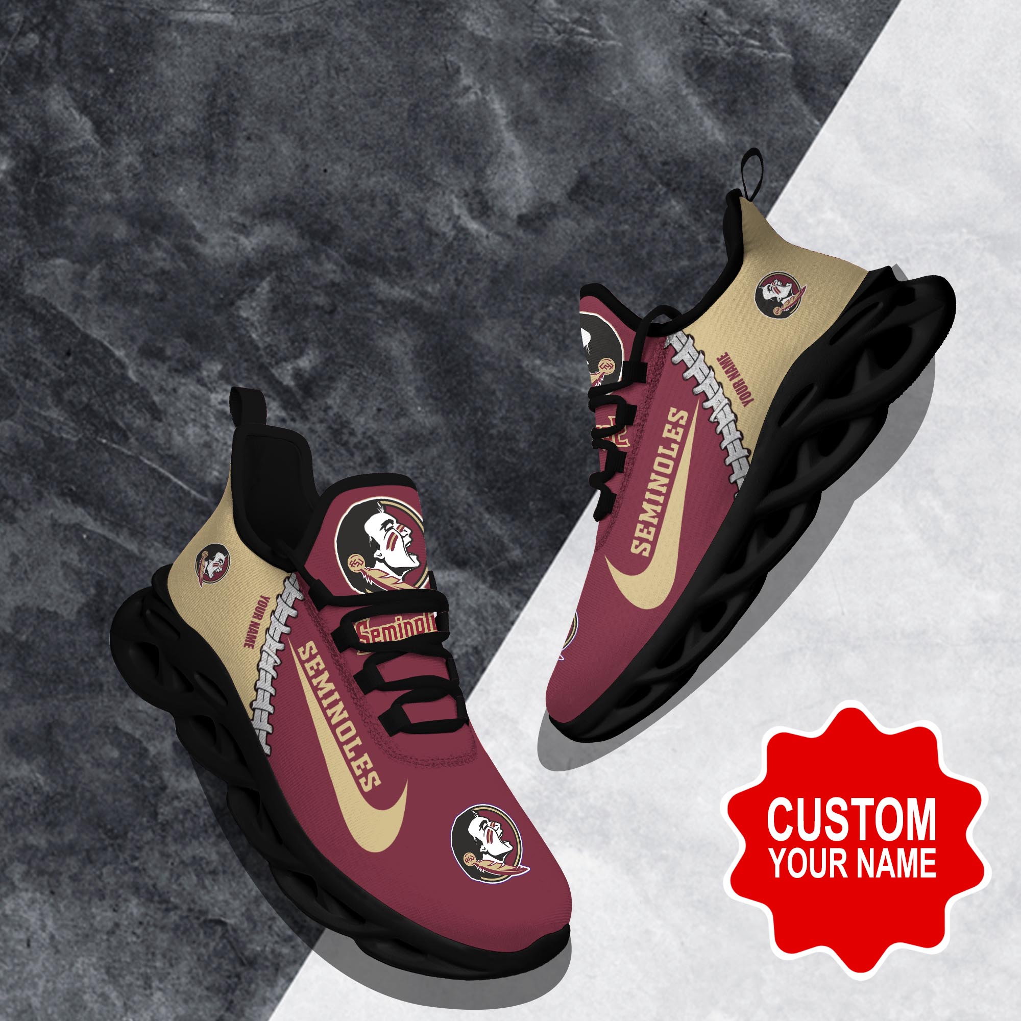 Florida State Seminoles Clunky shoes Custom 58828