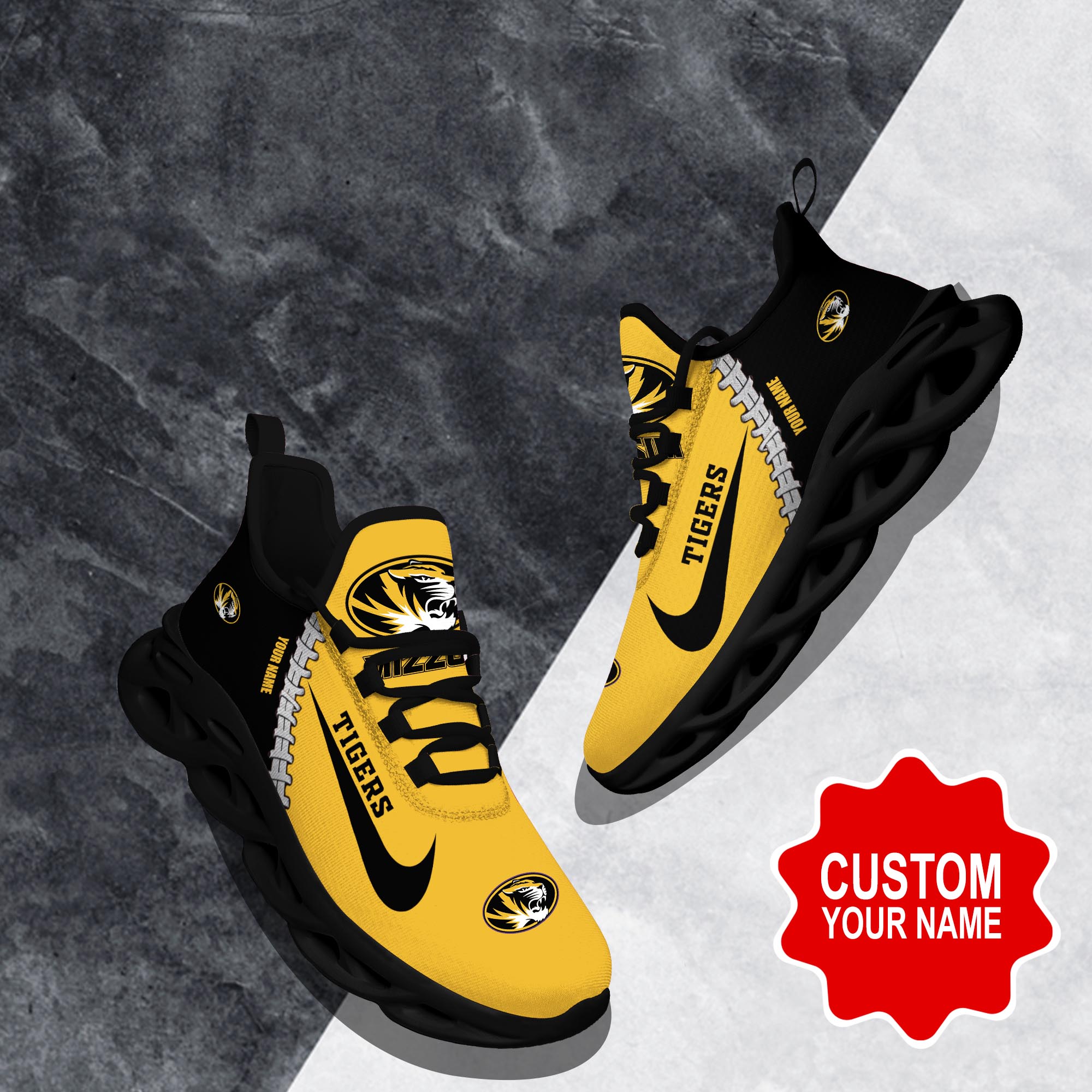 Missouri Tigers Clunky shoes Custom 58828