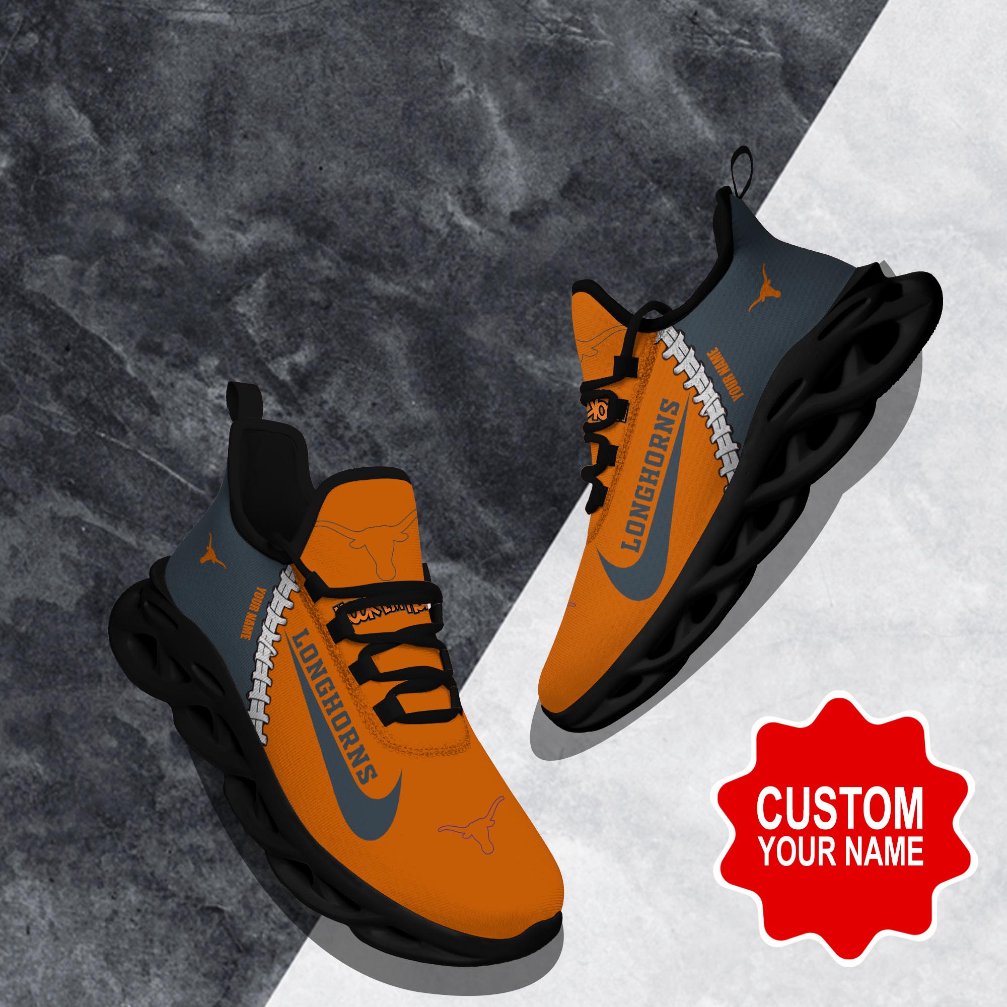 Texas Longhorns Clunky shoes Custom 58828